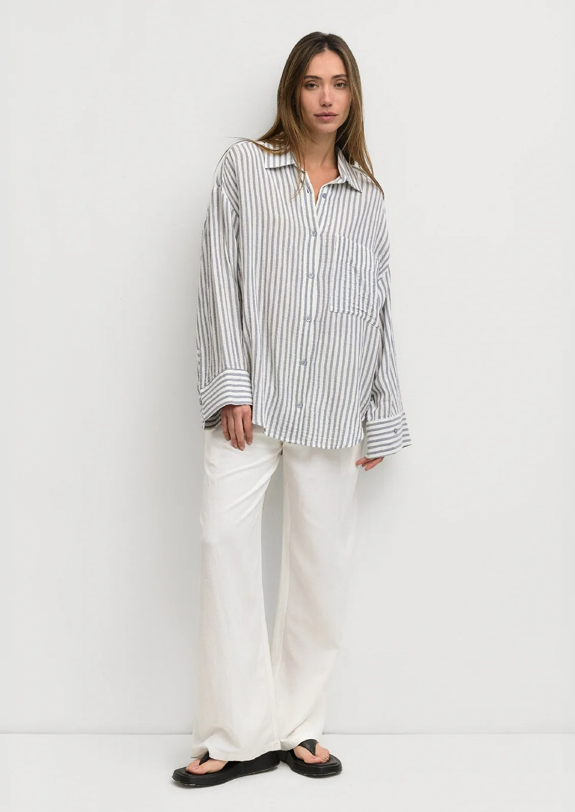 Collins Doublecloth Cotton Shirt - Image 3