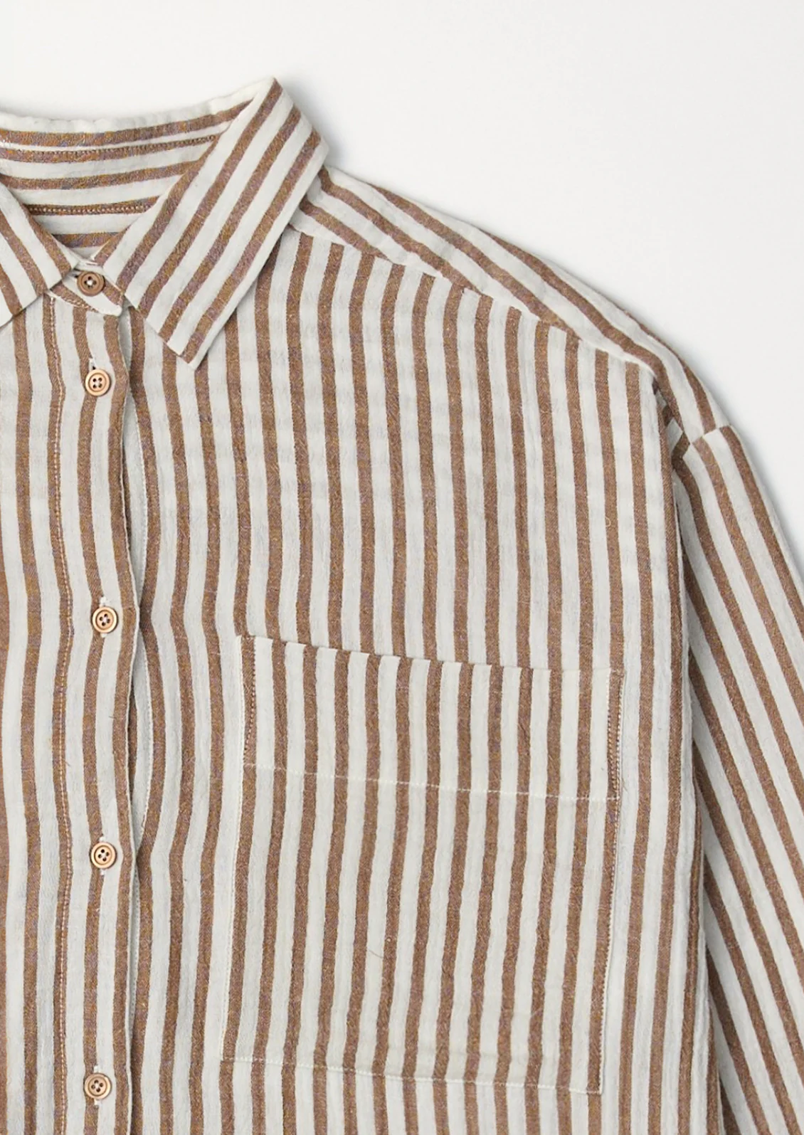 Collins Doublecloth Cotton Shirt - Image 4