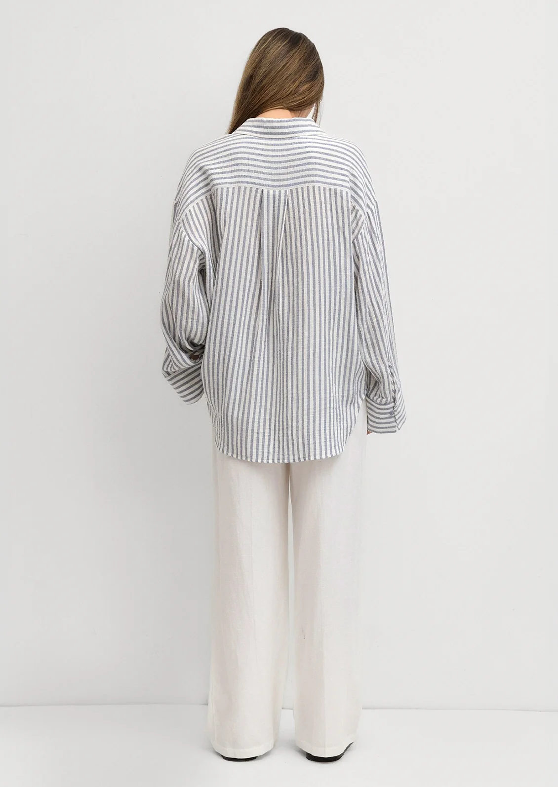 Collins Doublecloth Cotton Shirt - Image 6