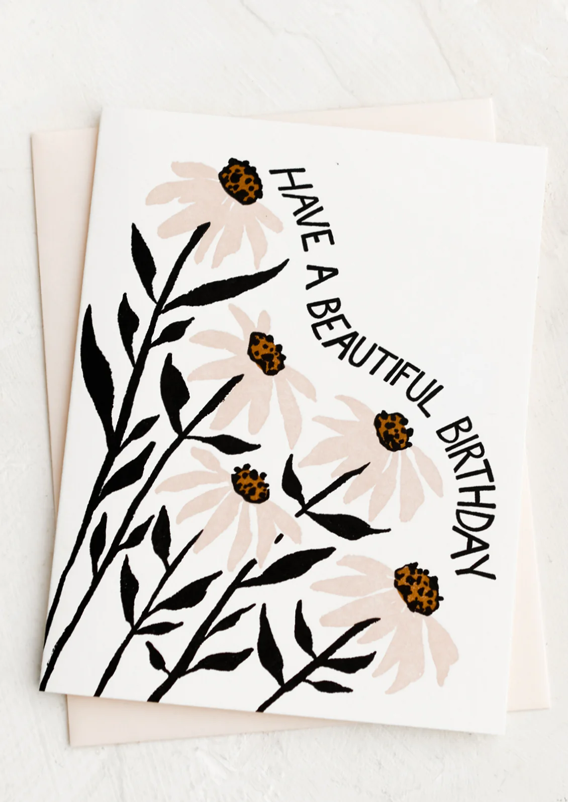 Coneflower Birthday Card