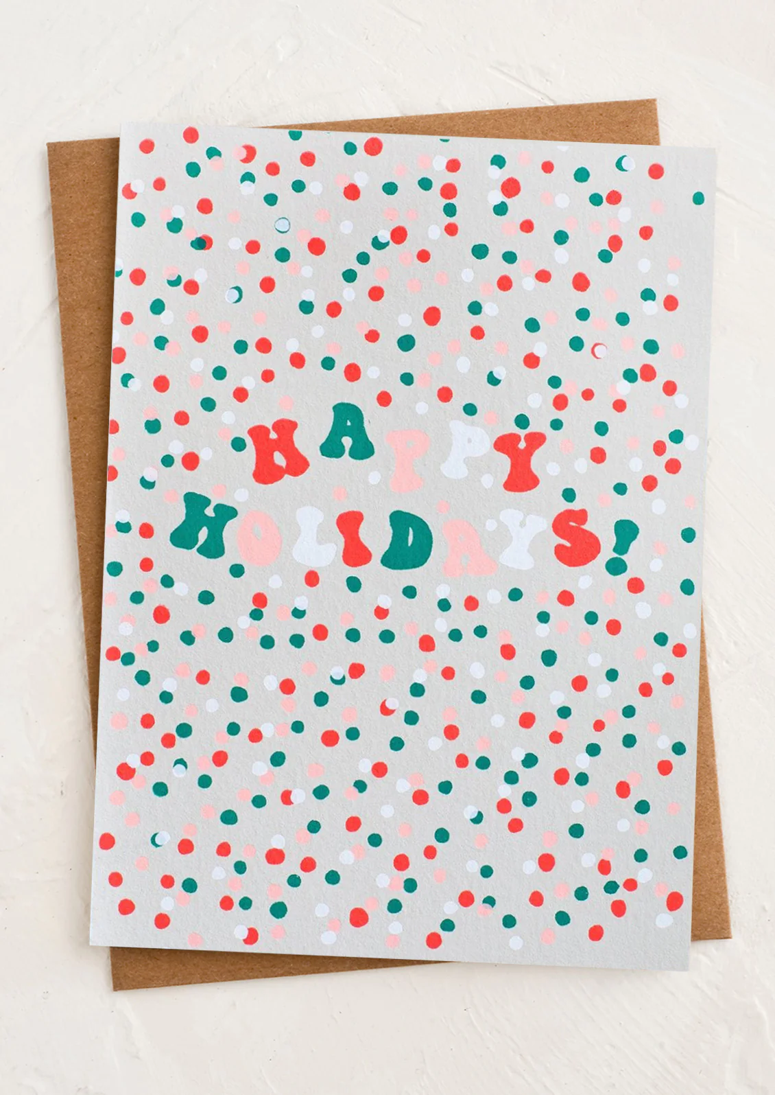 Confetti Happy Holidays Card