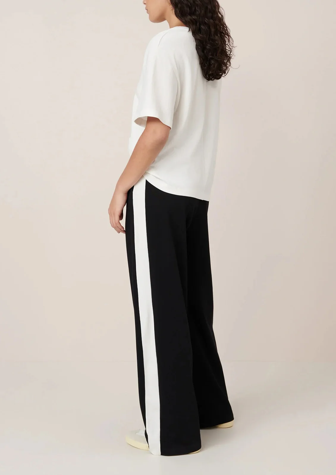 Contrast Cotton Trackpant