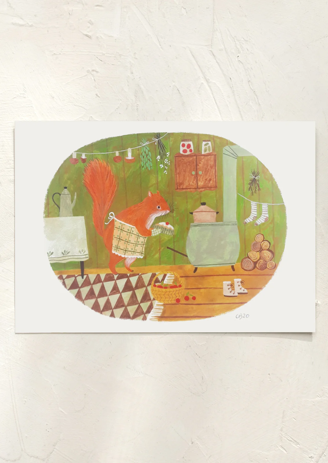 Cozy Day In Print