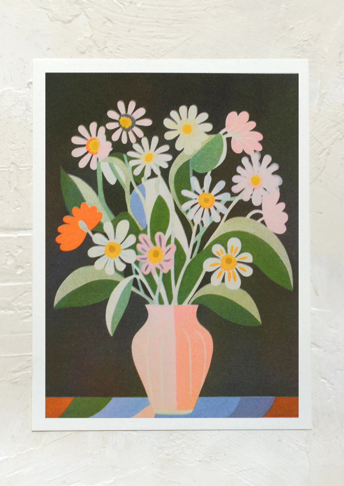 Daisies in Vase Print