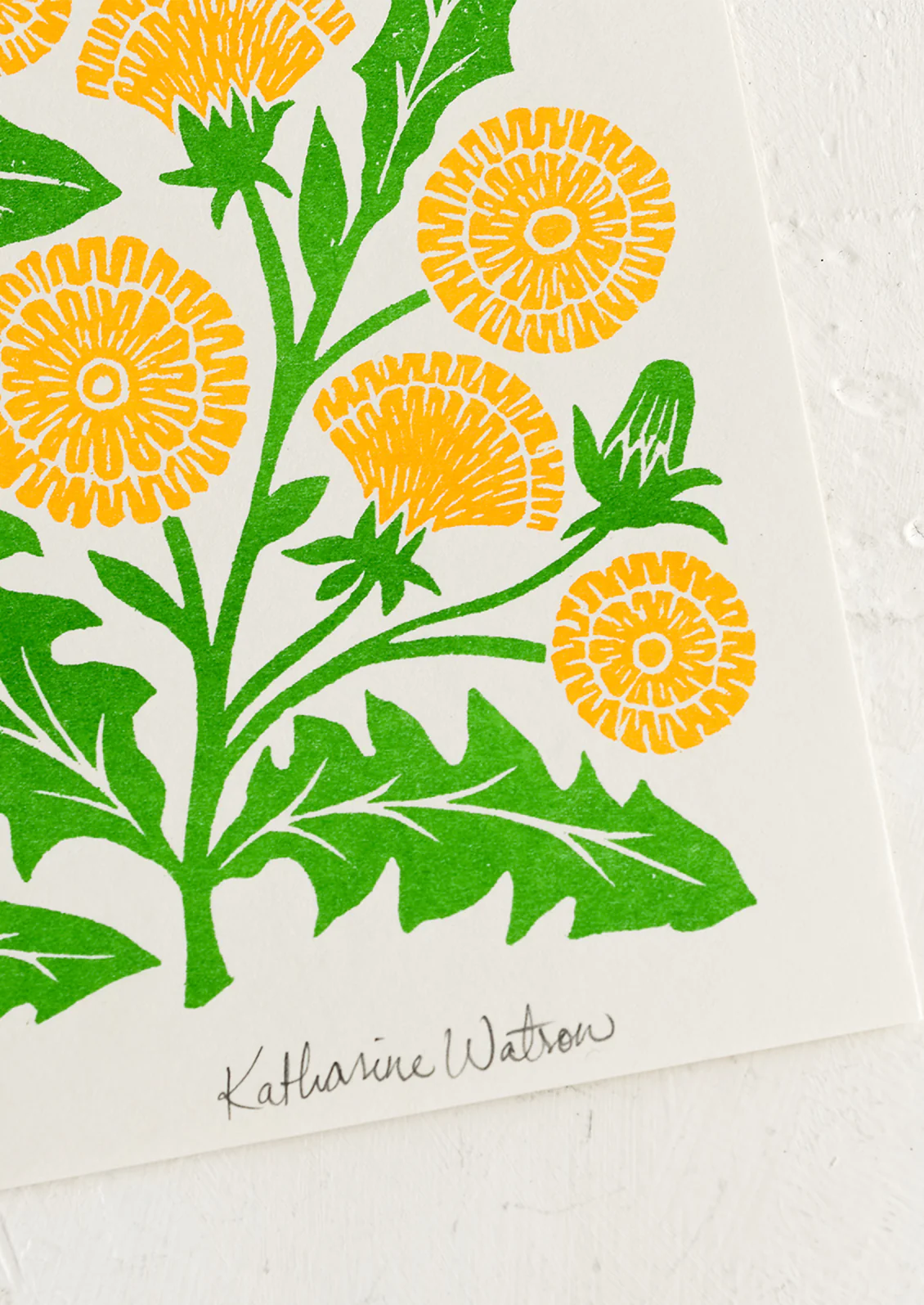 Dandelion Risograph Print - Image 2