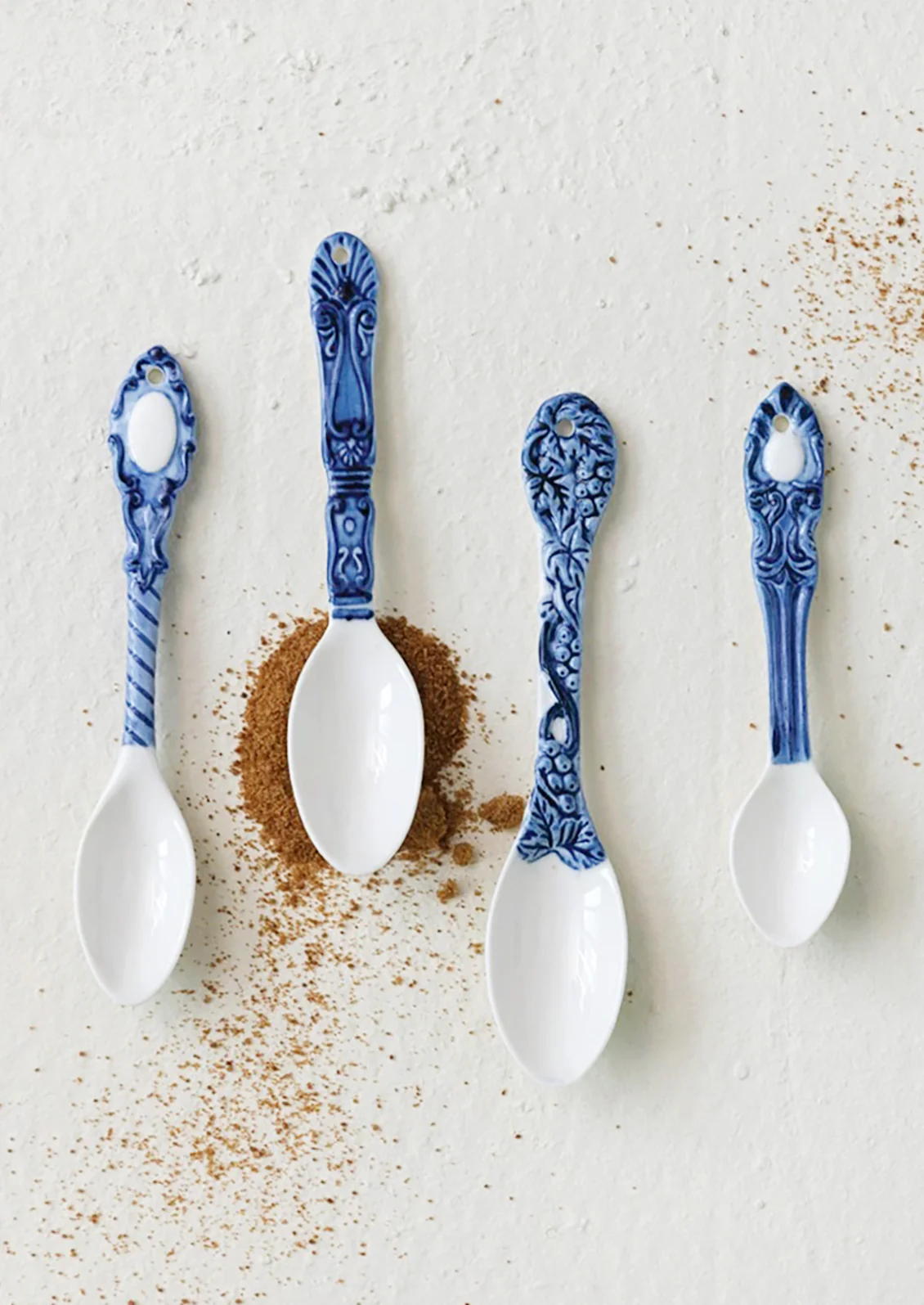 Delft Ceramic Spoon