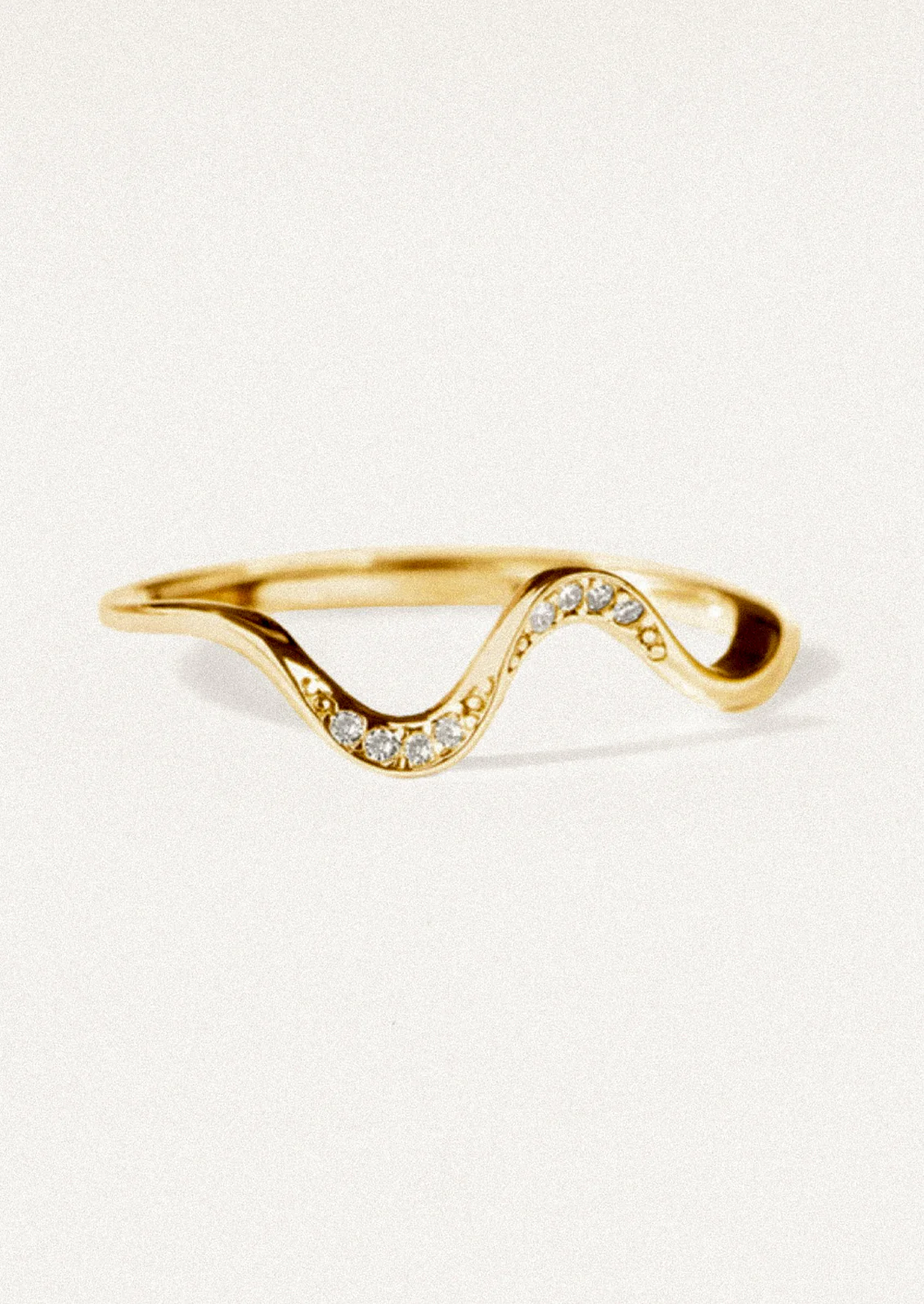Delicate Wave Ring