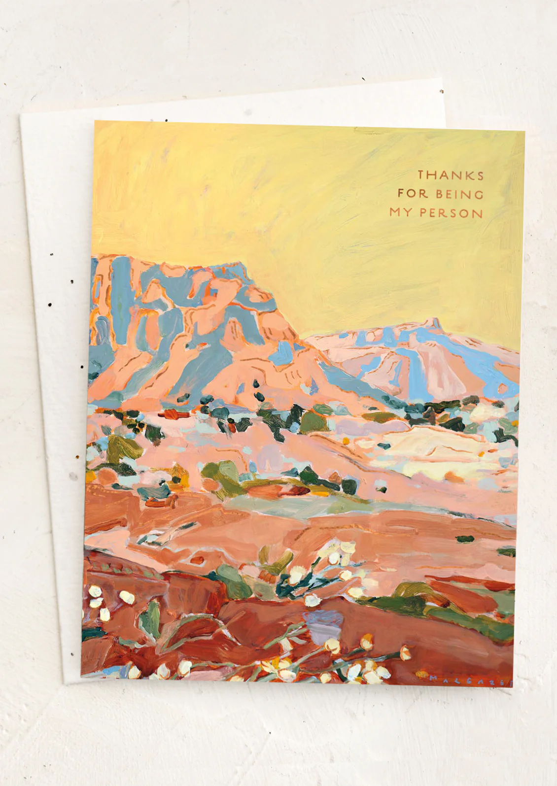 Desert Sunset My Person Card