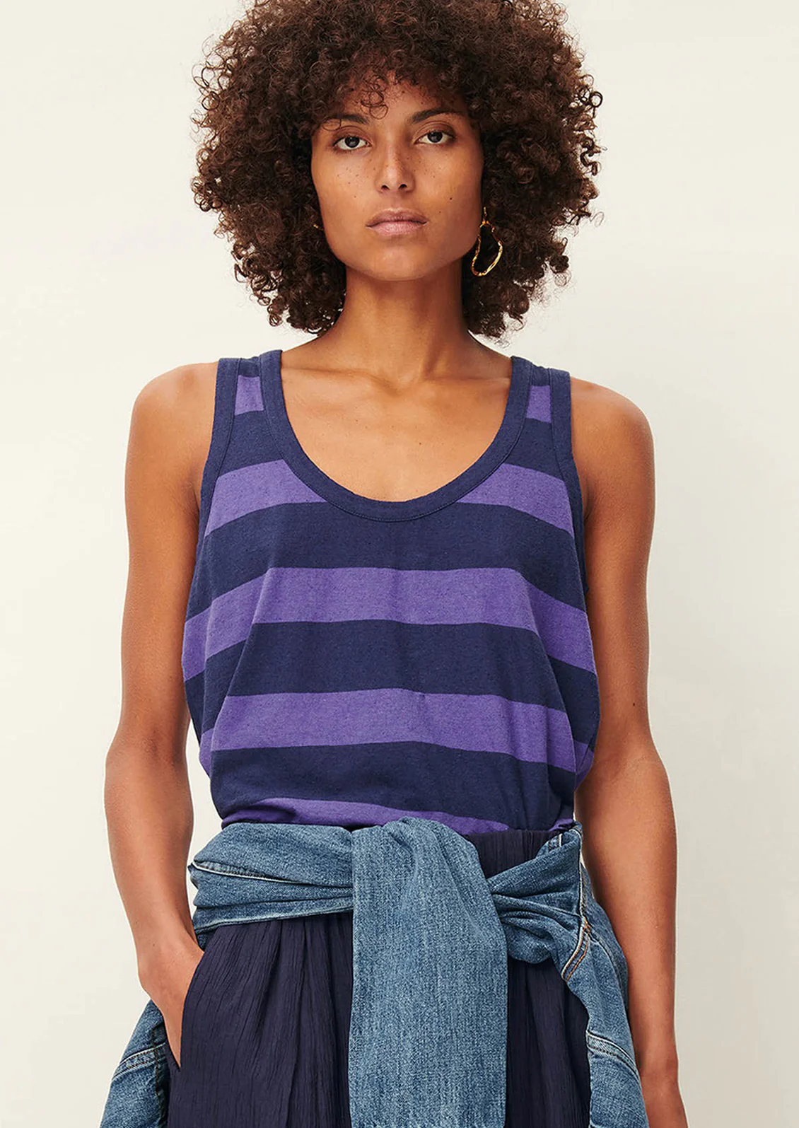 Dili Striped Tank Top