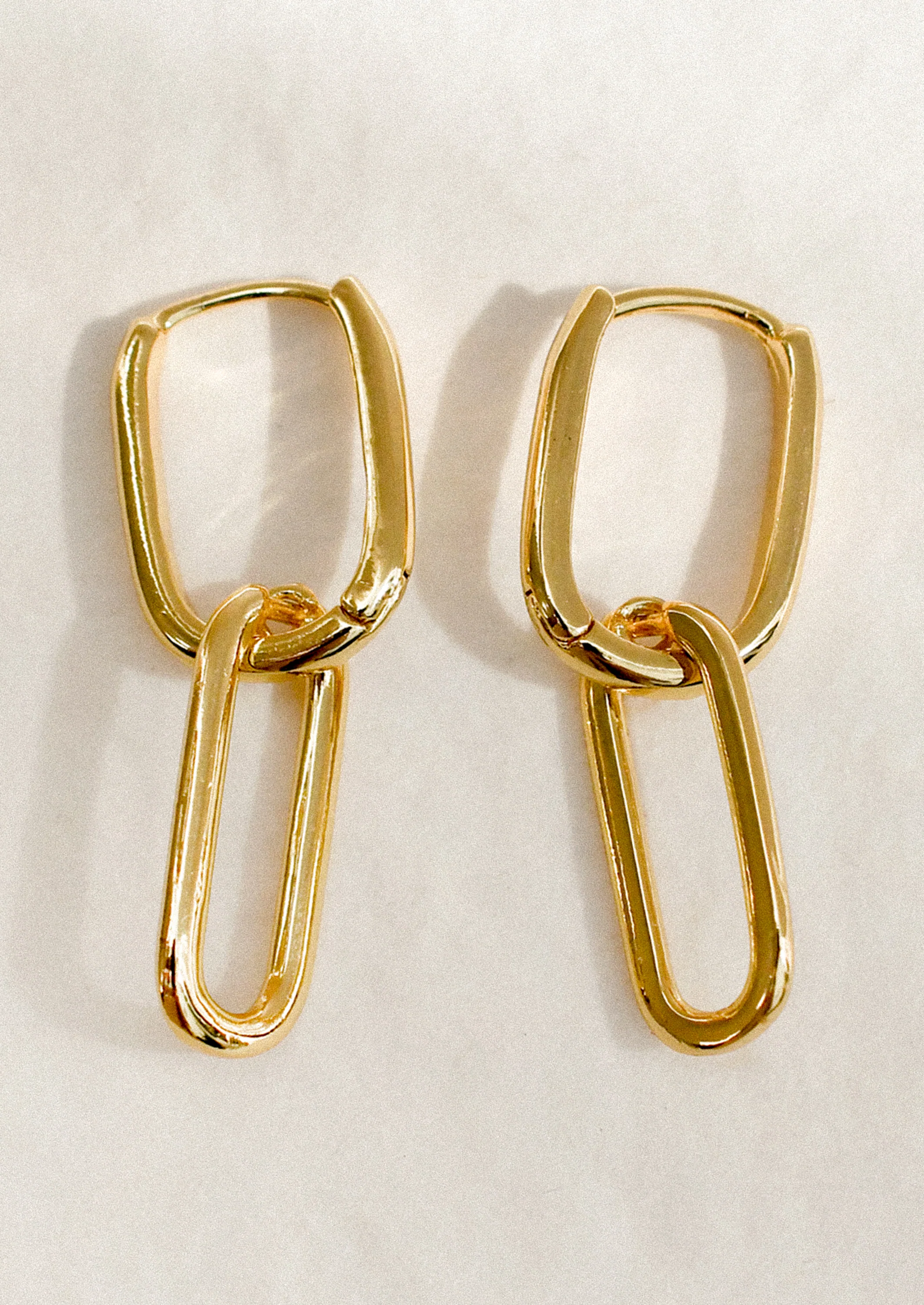 Duo Link Earrings