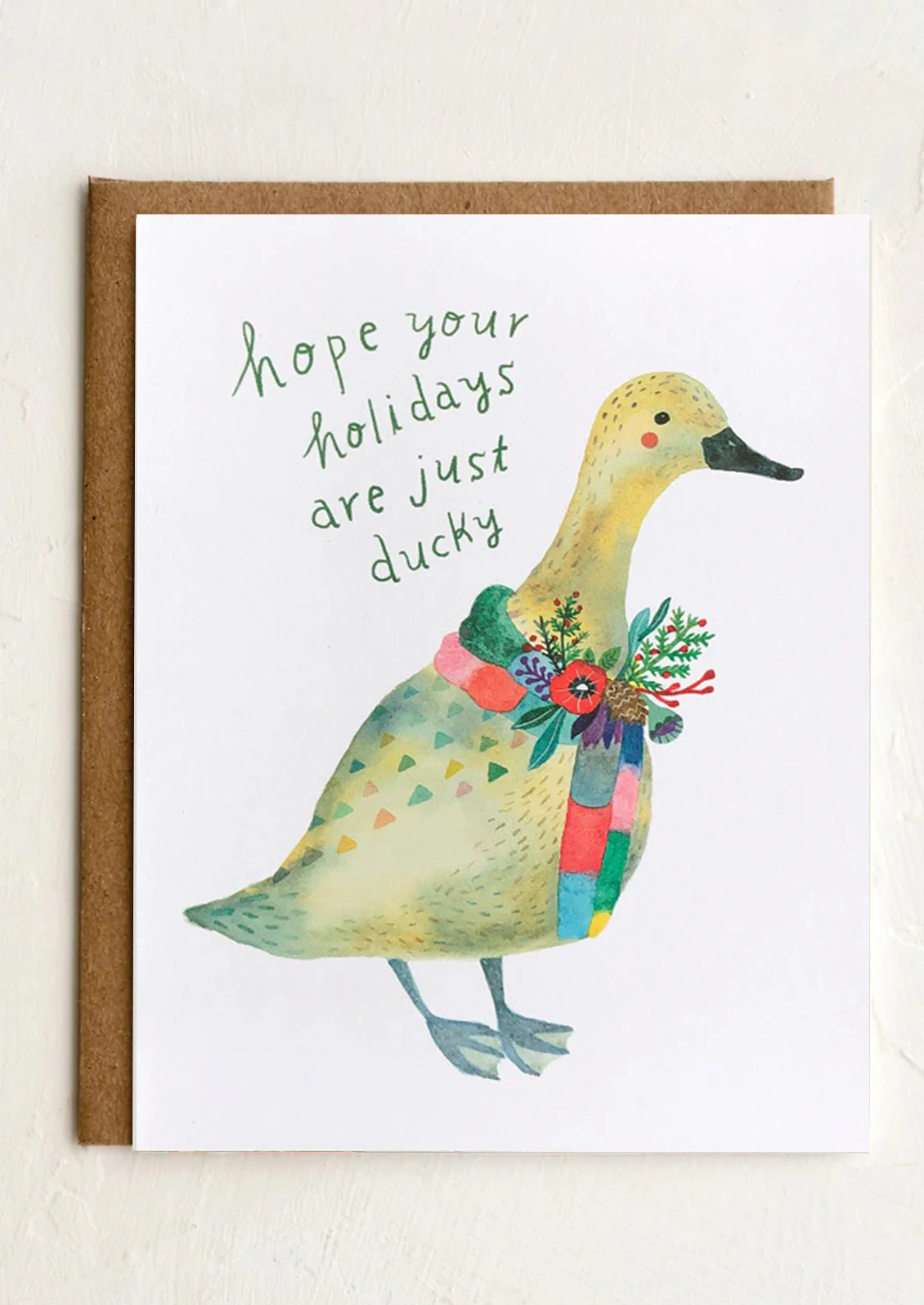 Ducky Holidays Card