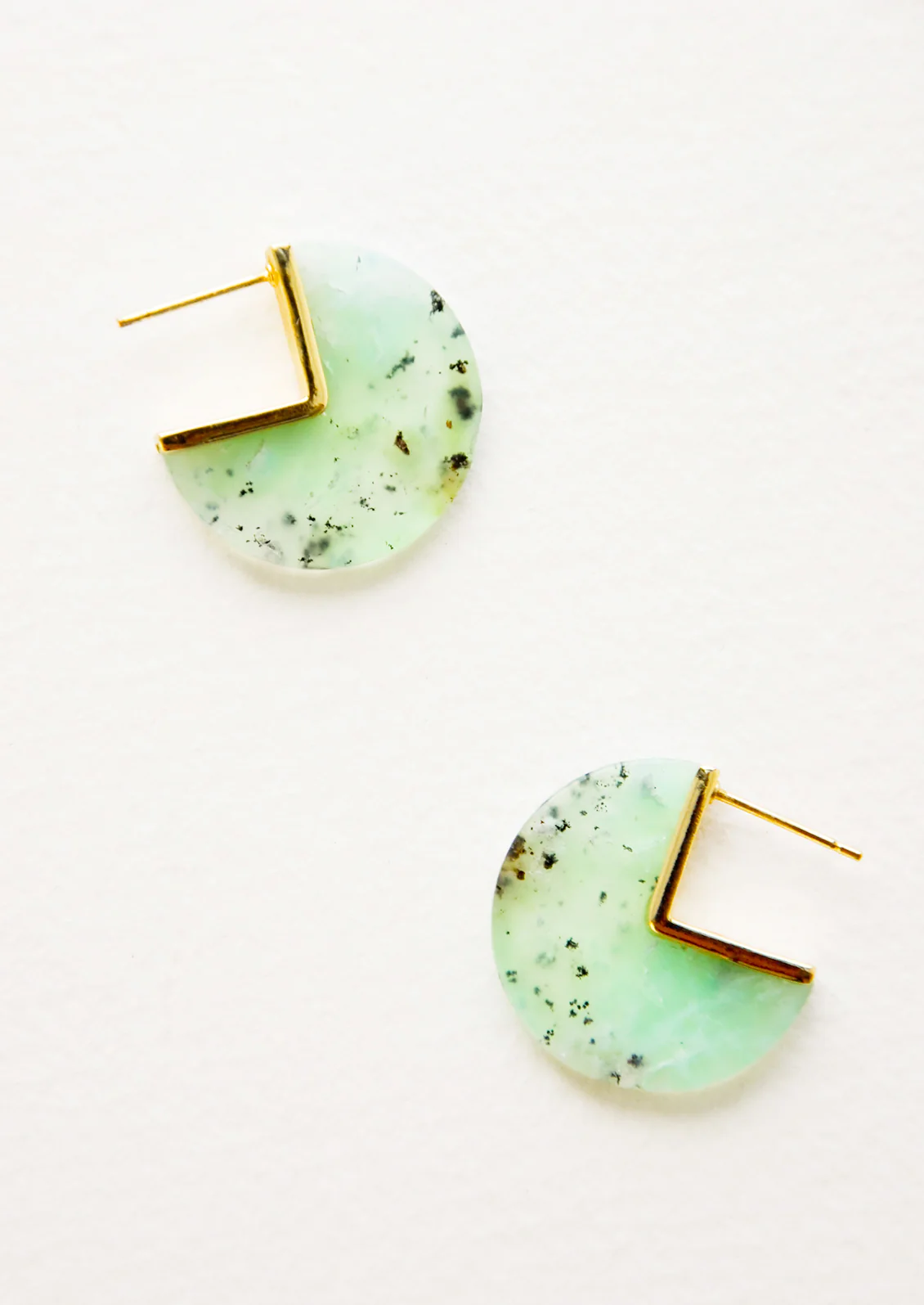 Earthling Chrysoprase Earrings