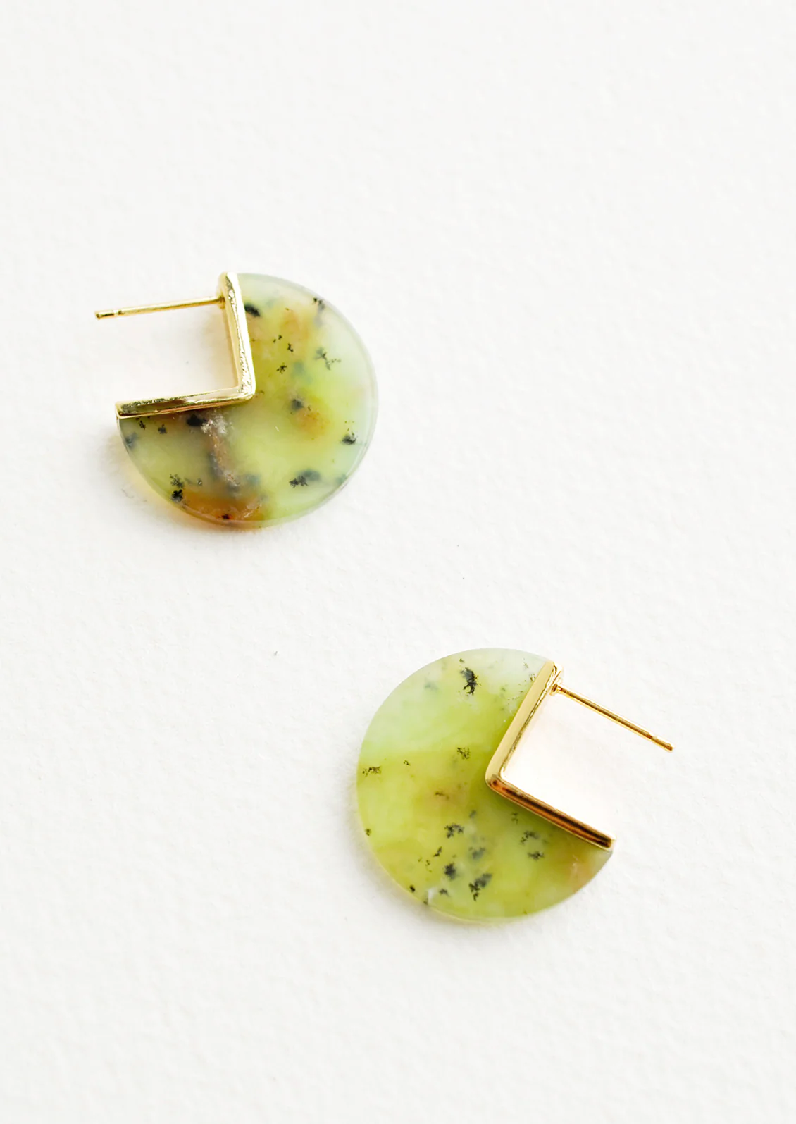 Earthling Chrysoprase Earrings - Image 3