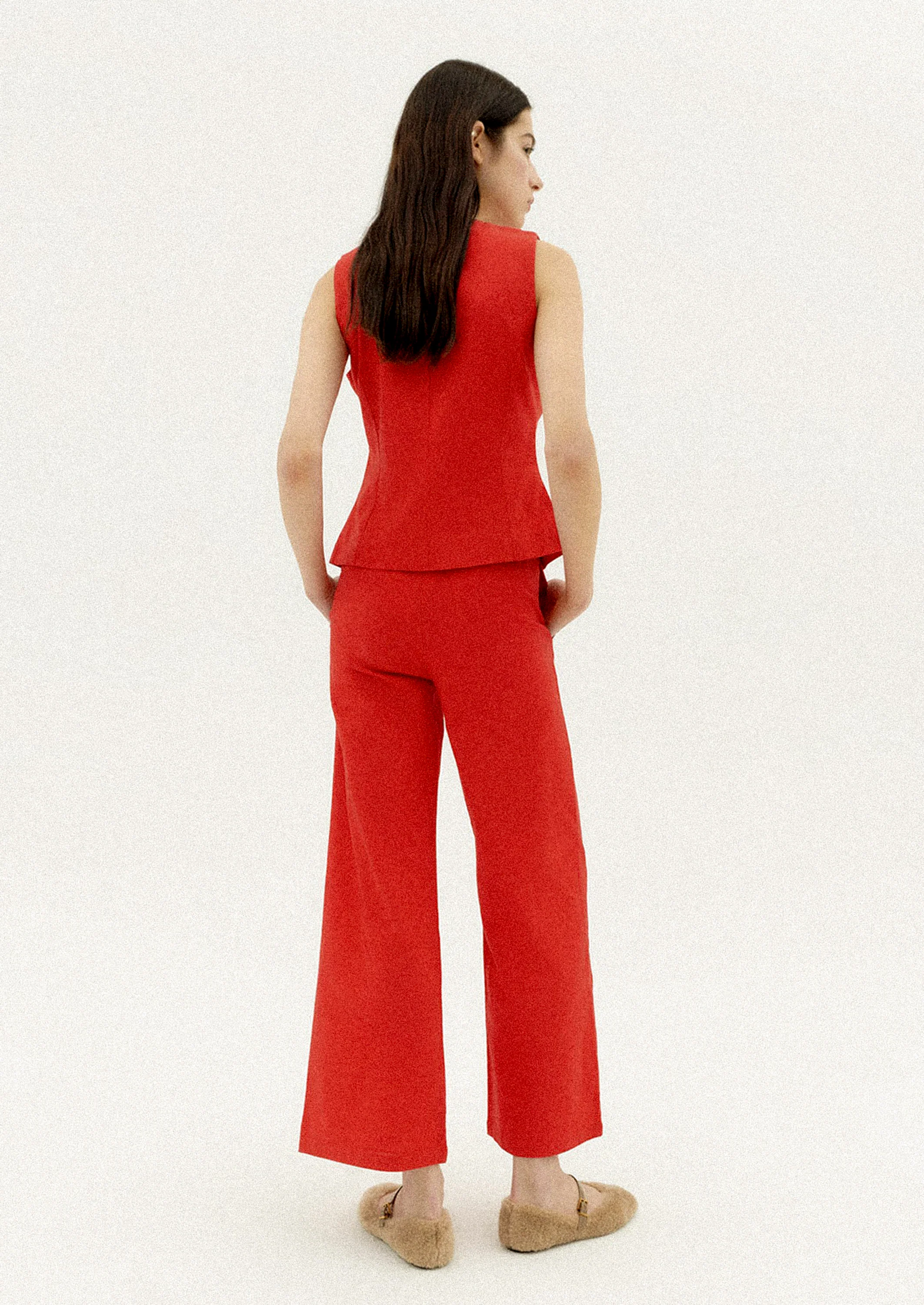 Elise Tie Front Top - Image 8