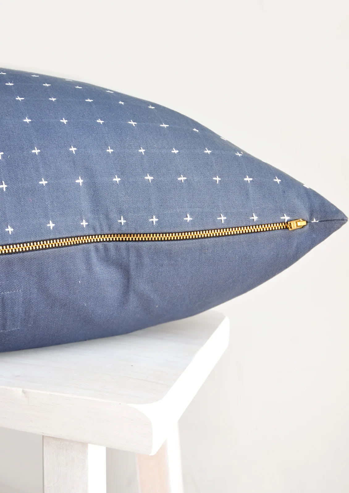 Embroidered Cross Pillow - Image 3