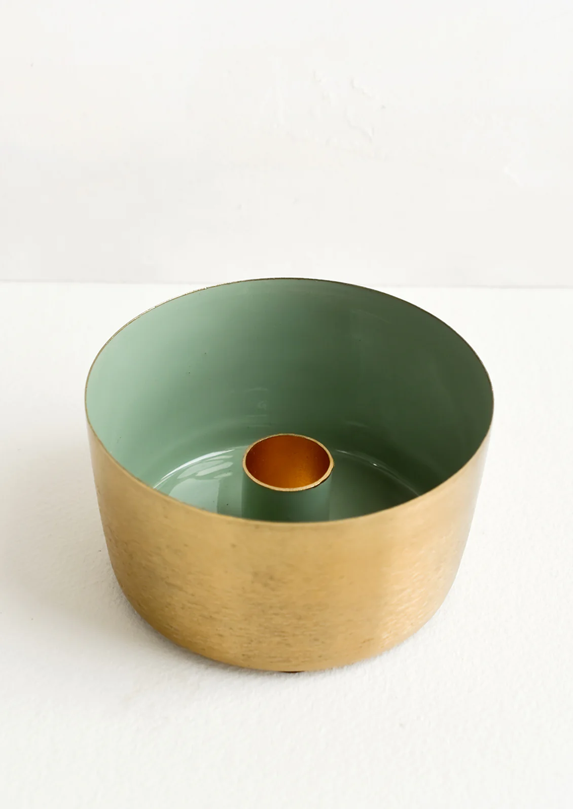 Enameled Taper Candle Holder