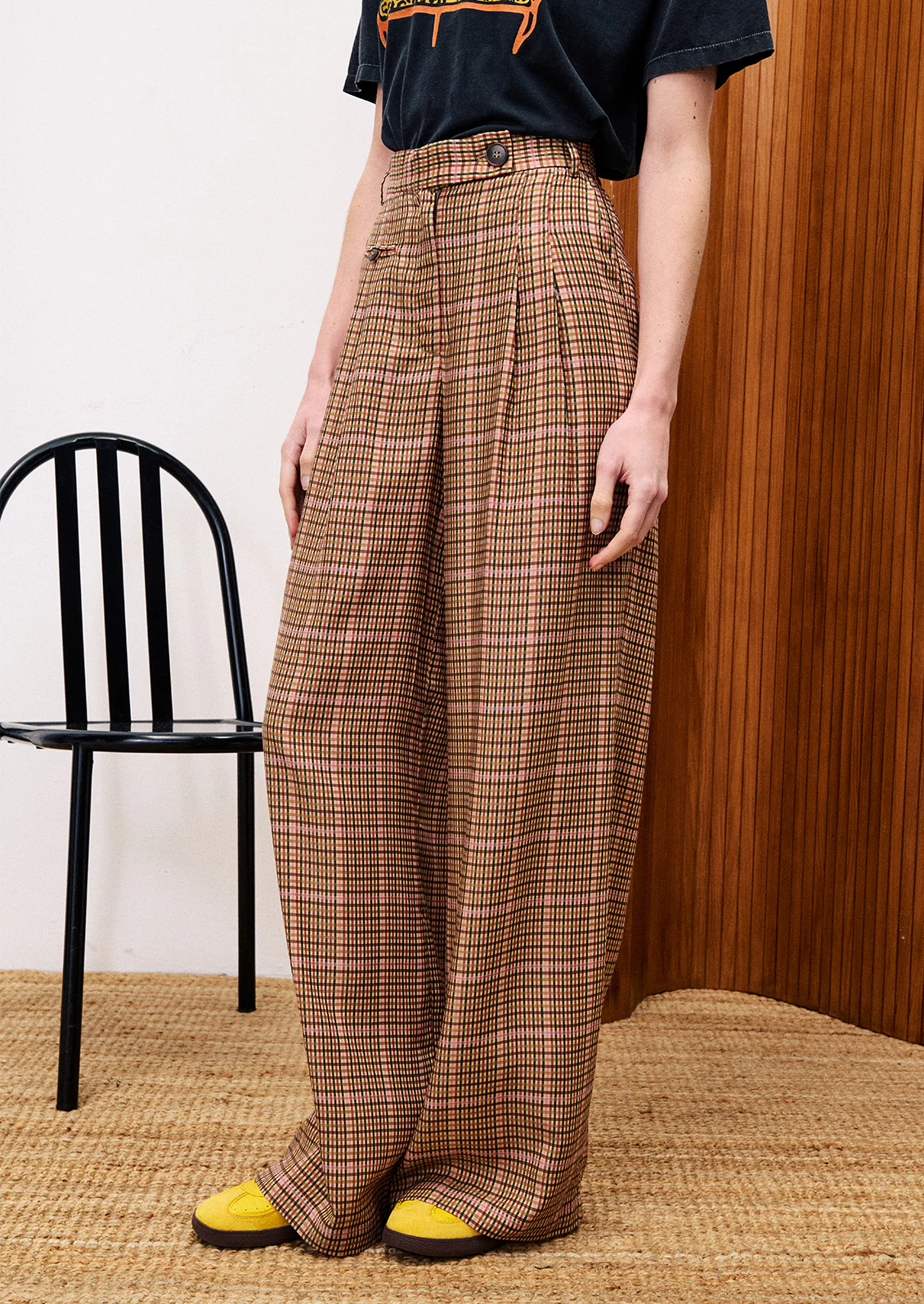 Enide Plaid Trouser - Image 4