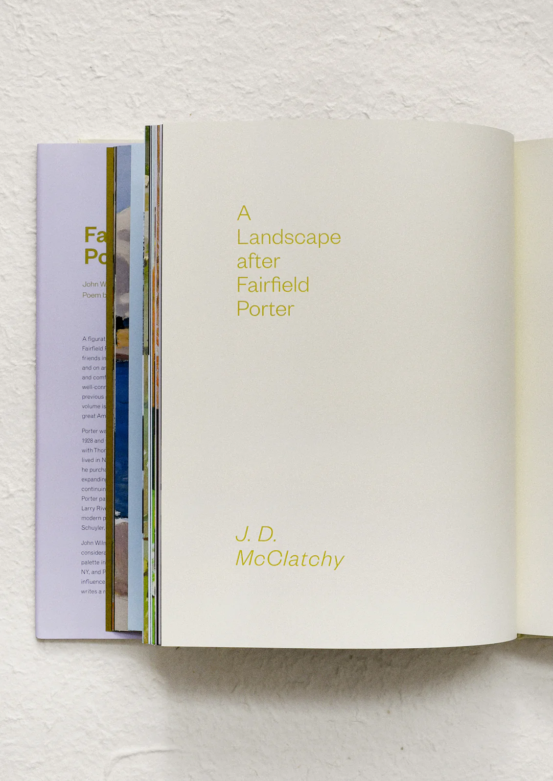 Fairfield Porter Book - Image 6