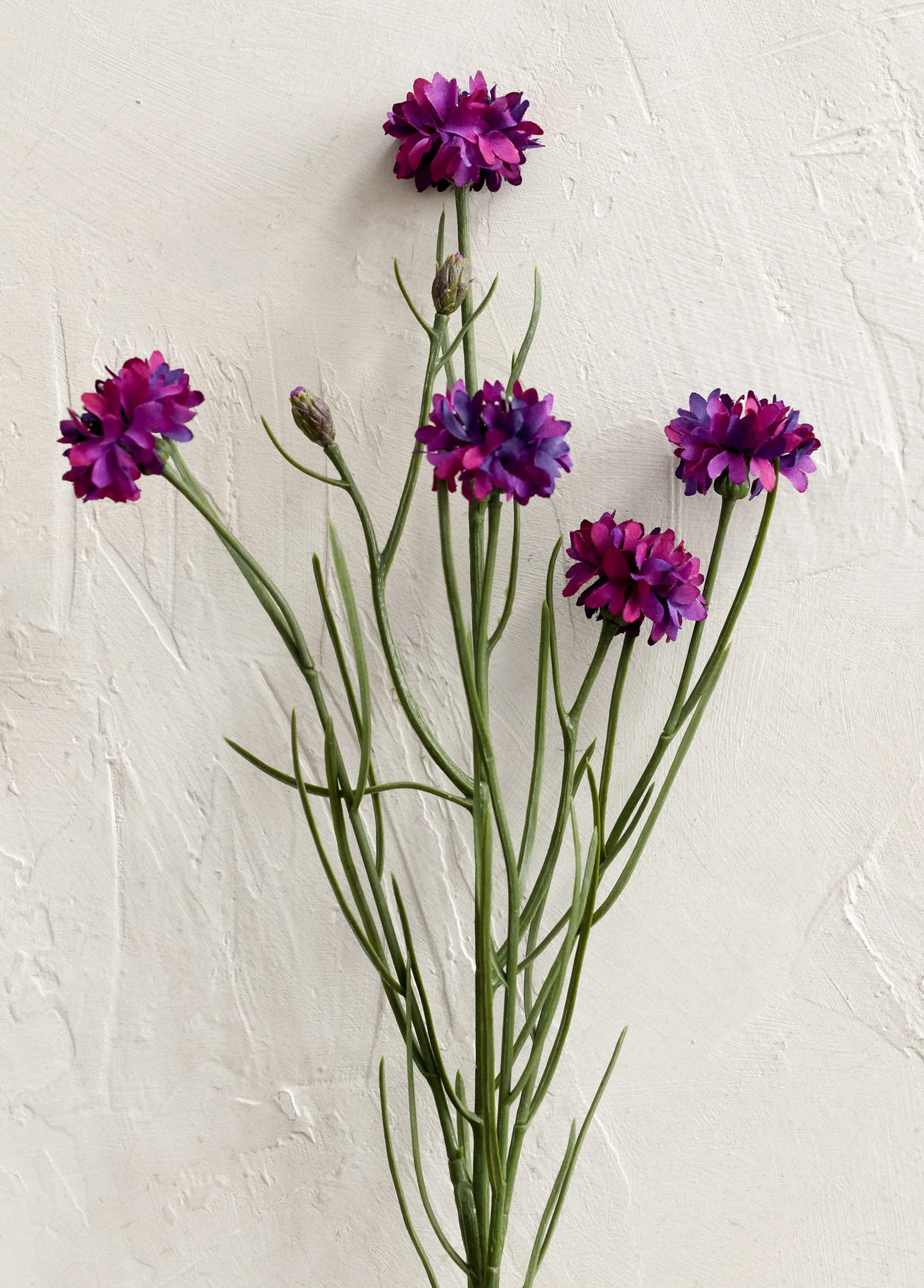 Faux Mini Cornflower Stem - Image 3