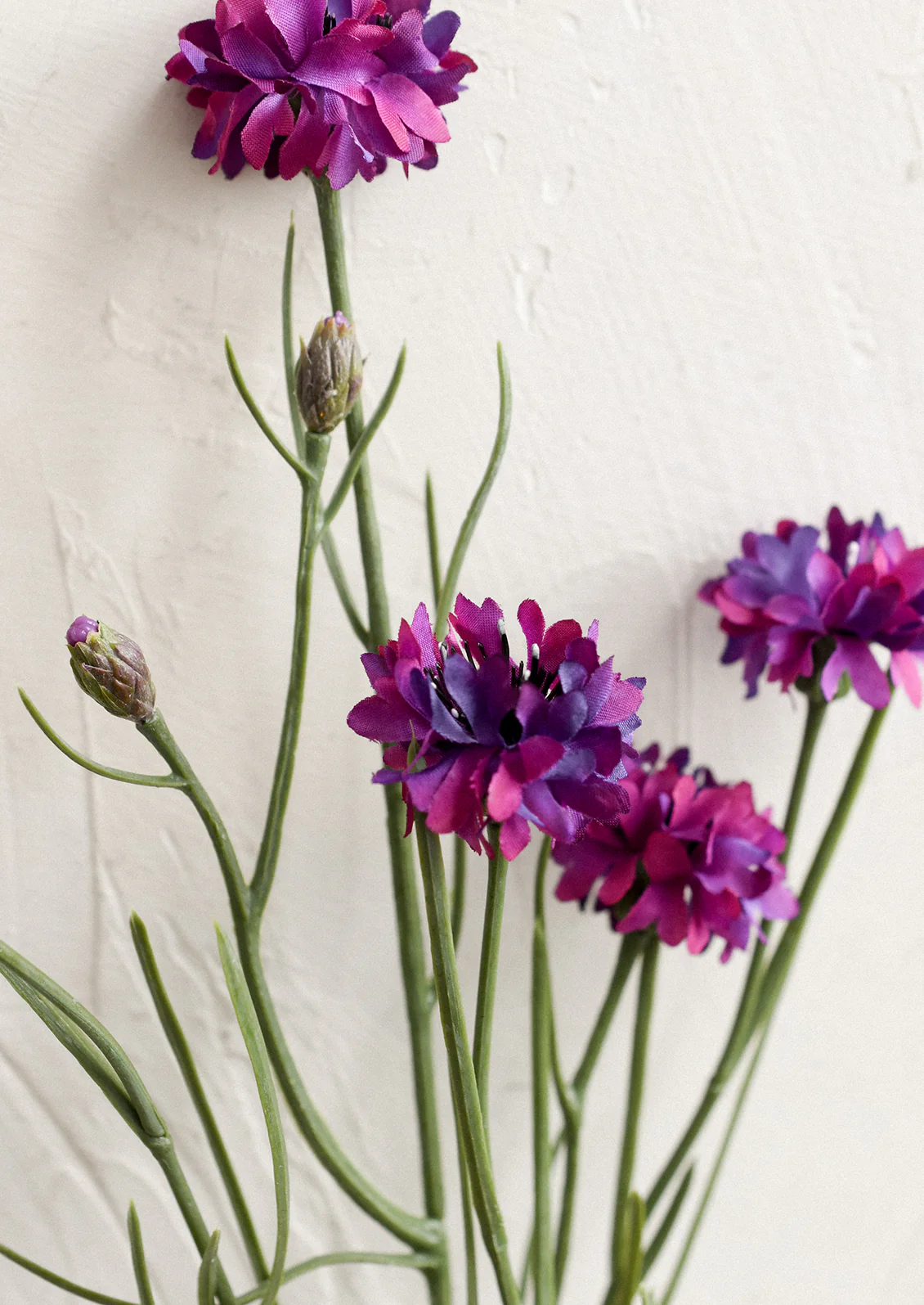 Faux Mini Cornflower Stem - Image 4