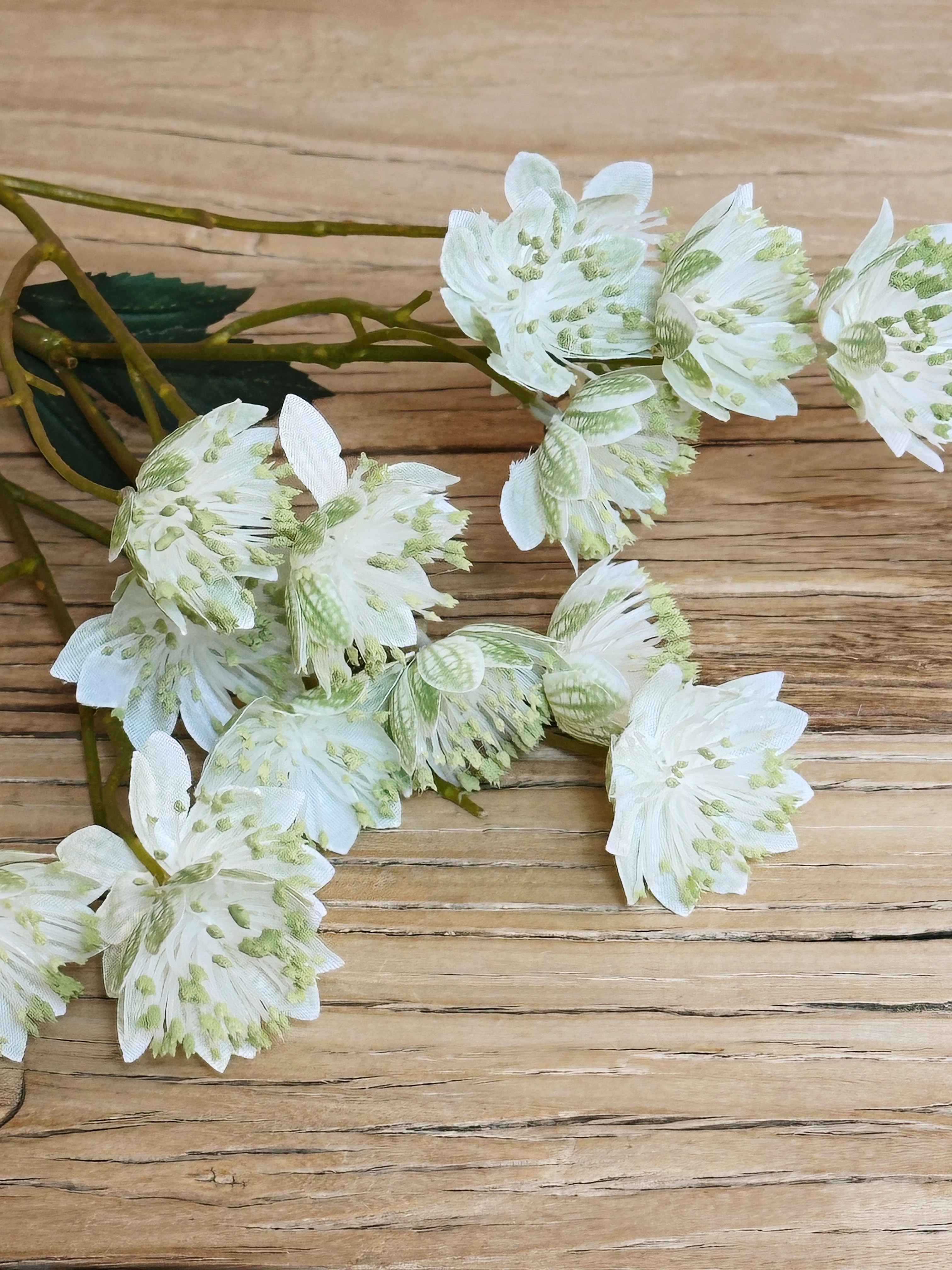 Faux Nigella Flower Spray - Image 3