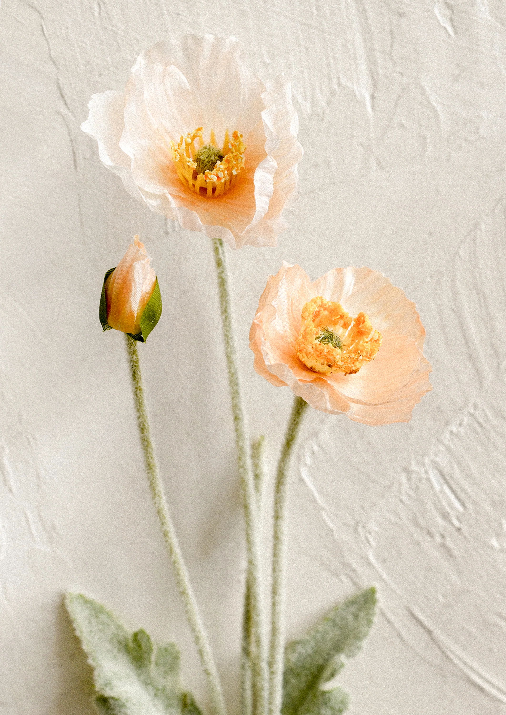 Faux Iceland Poppy Spray