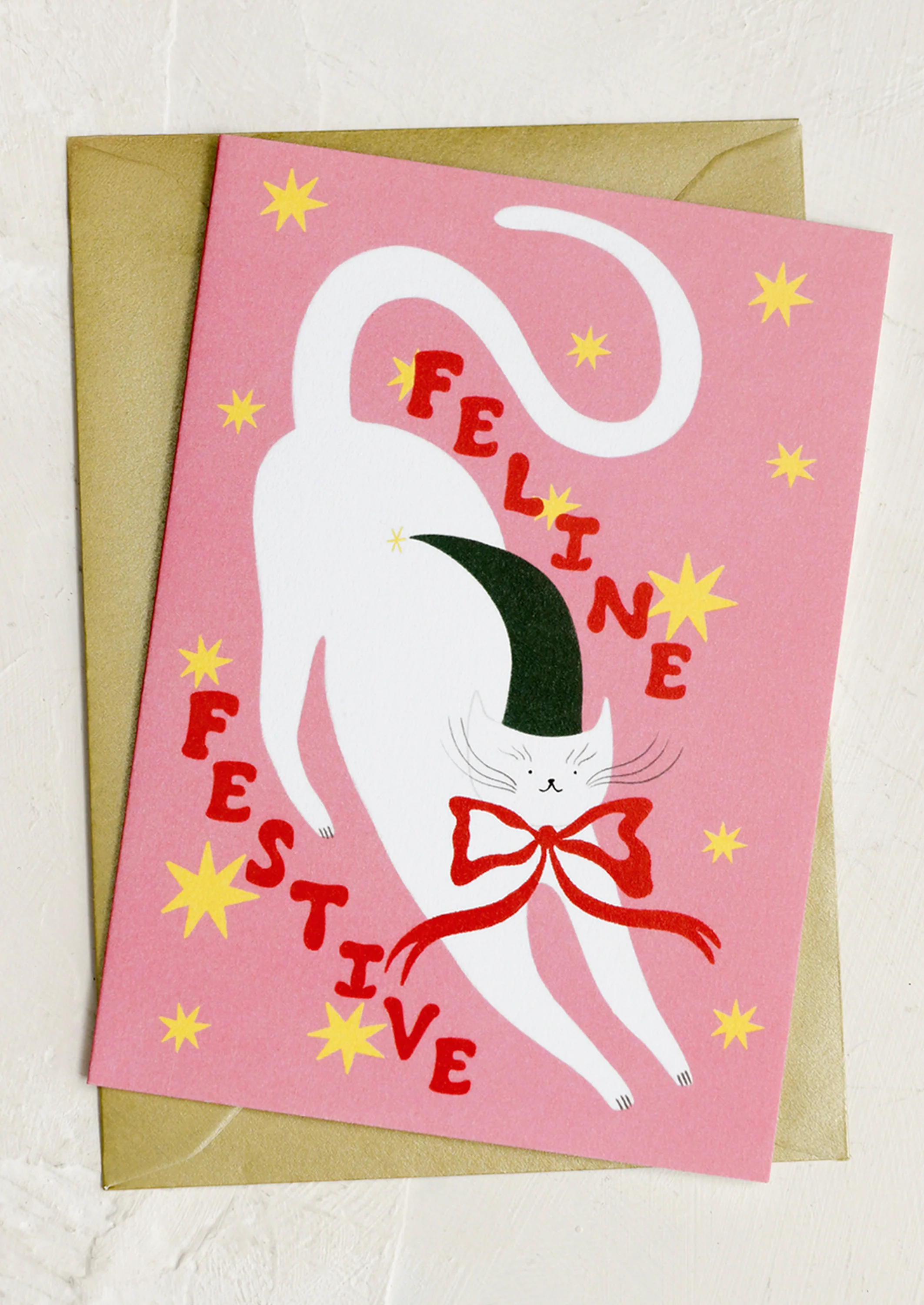 Feline Festive Holiday Card