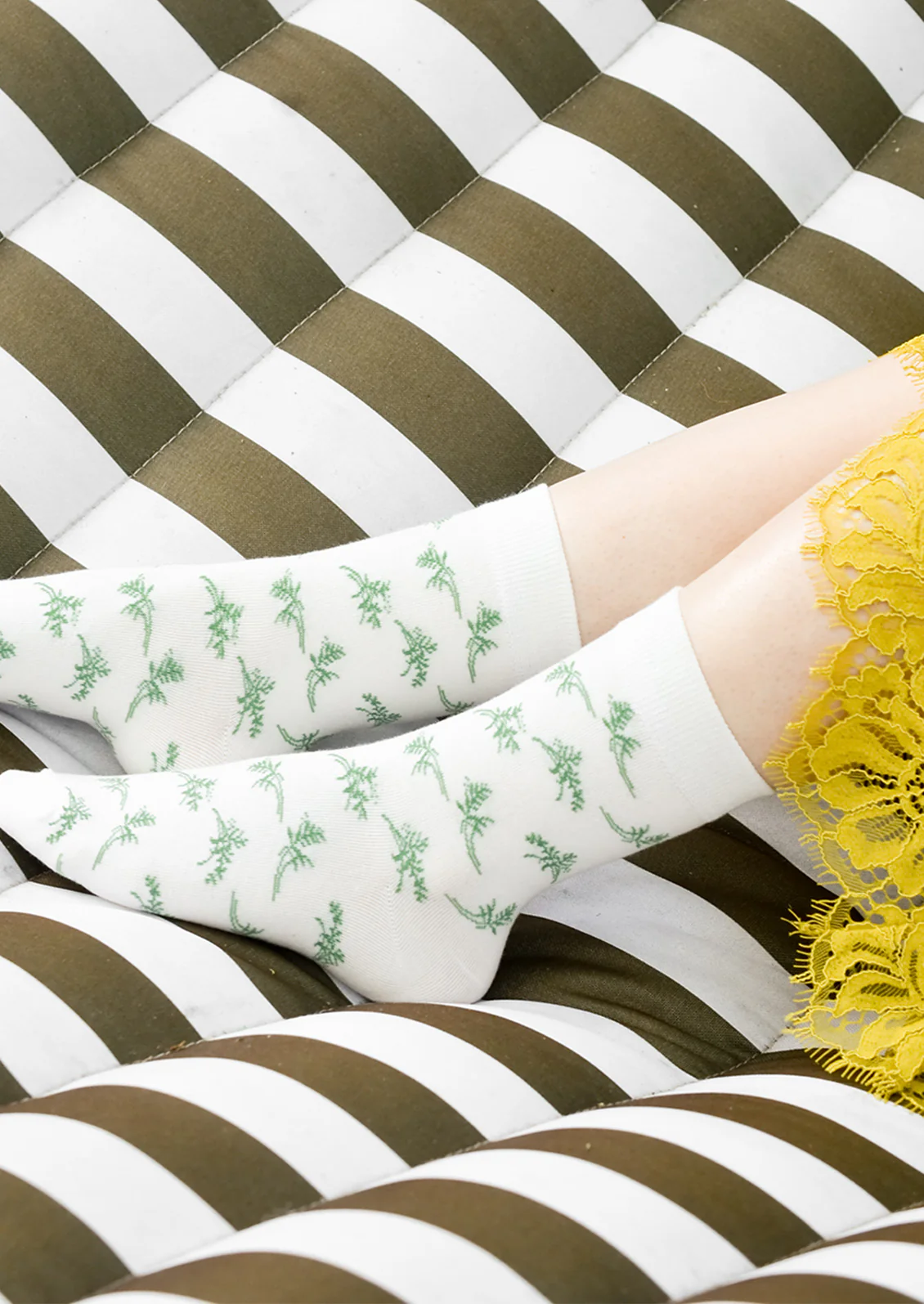 Fern Print Socks - Image 2