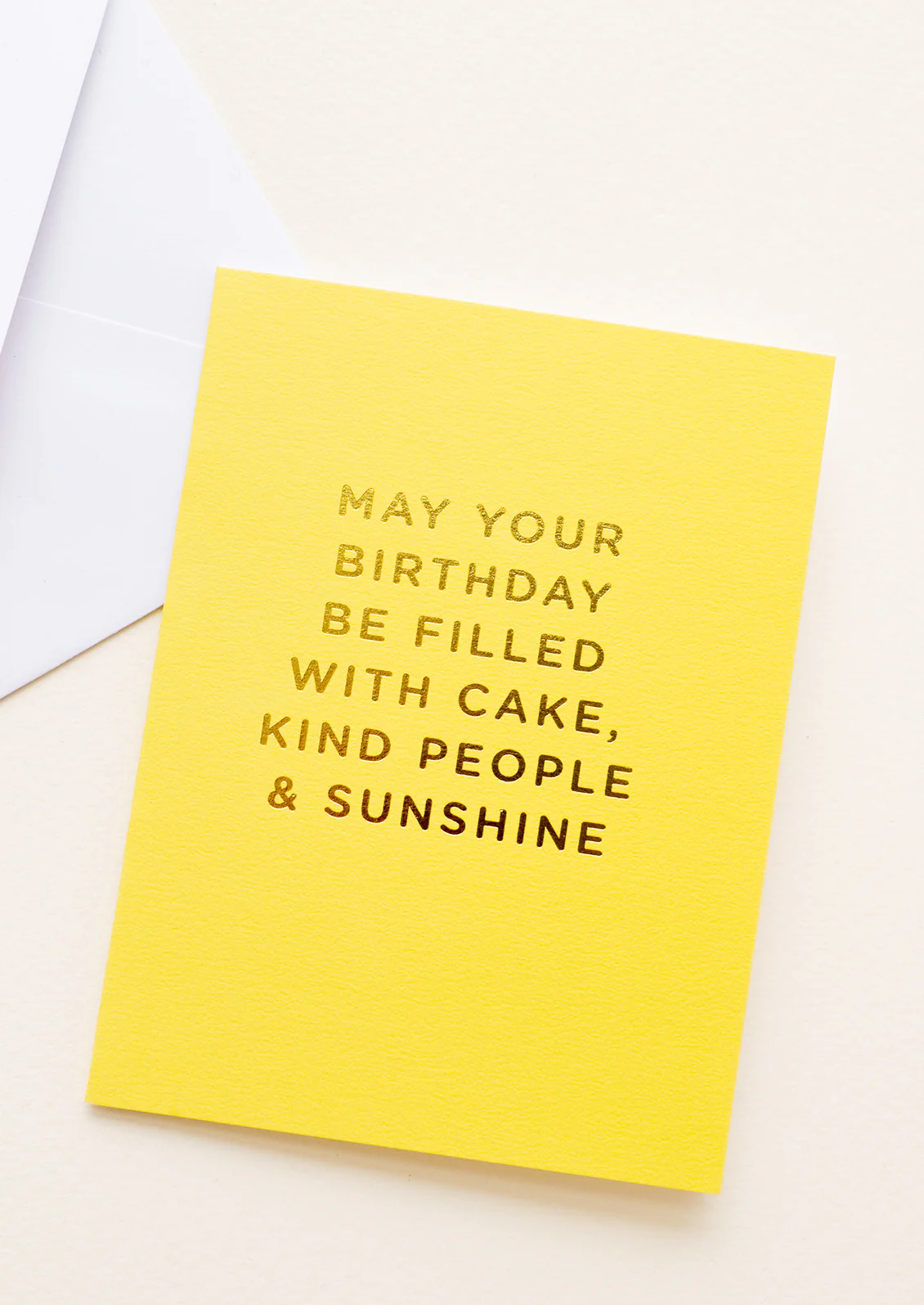 Filled With Cake Birthday Card