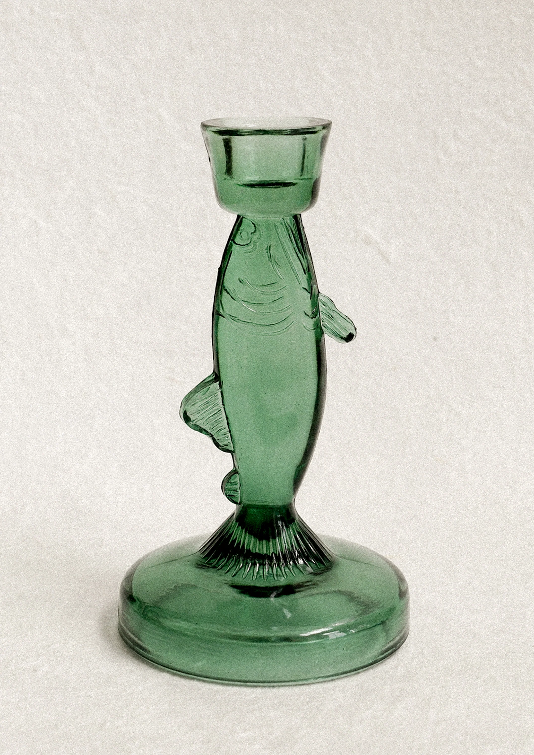 Fishy Glass Taper Holder - Image 2