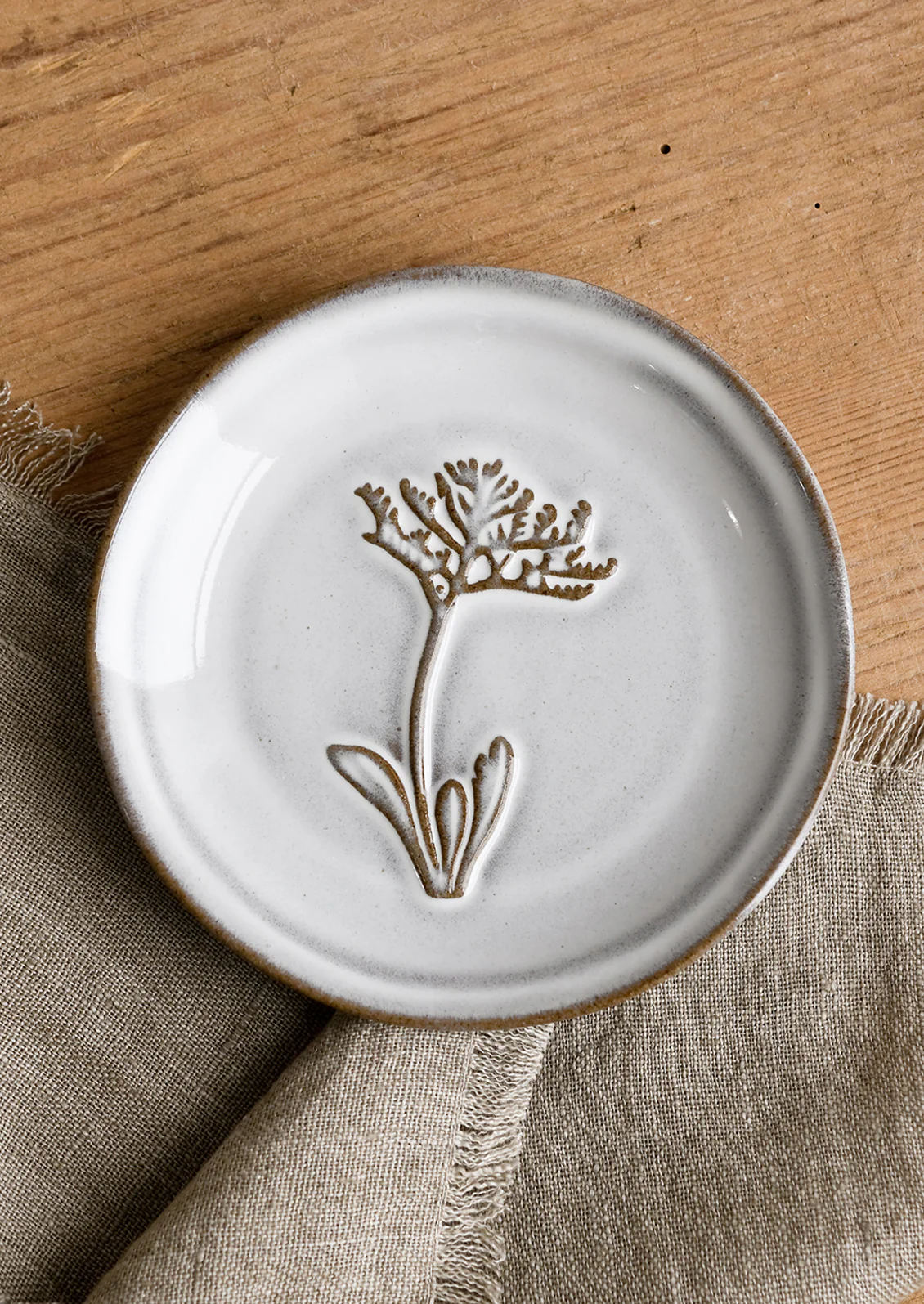Floral Imprint Mini Plate - Image 4