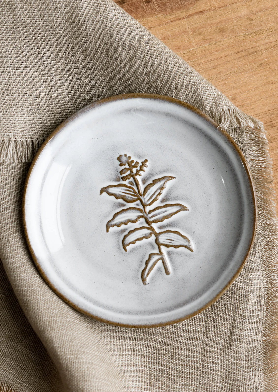 Floral Imprint Mini Plate - Image 5