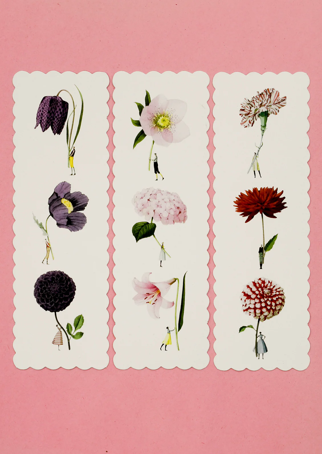 Floral Parade Bookmark Set