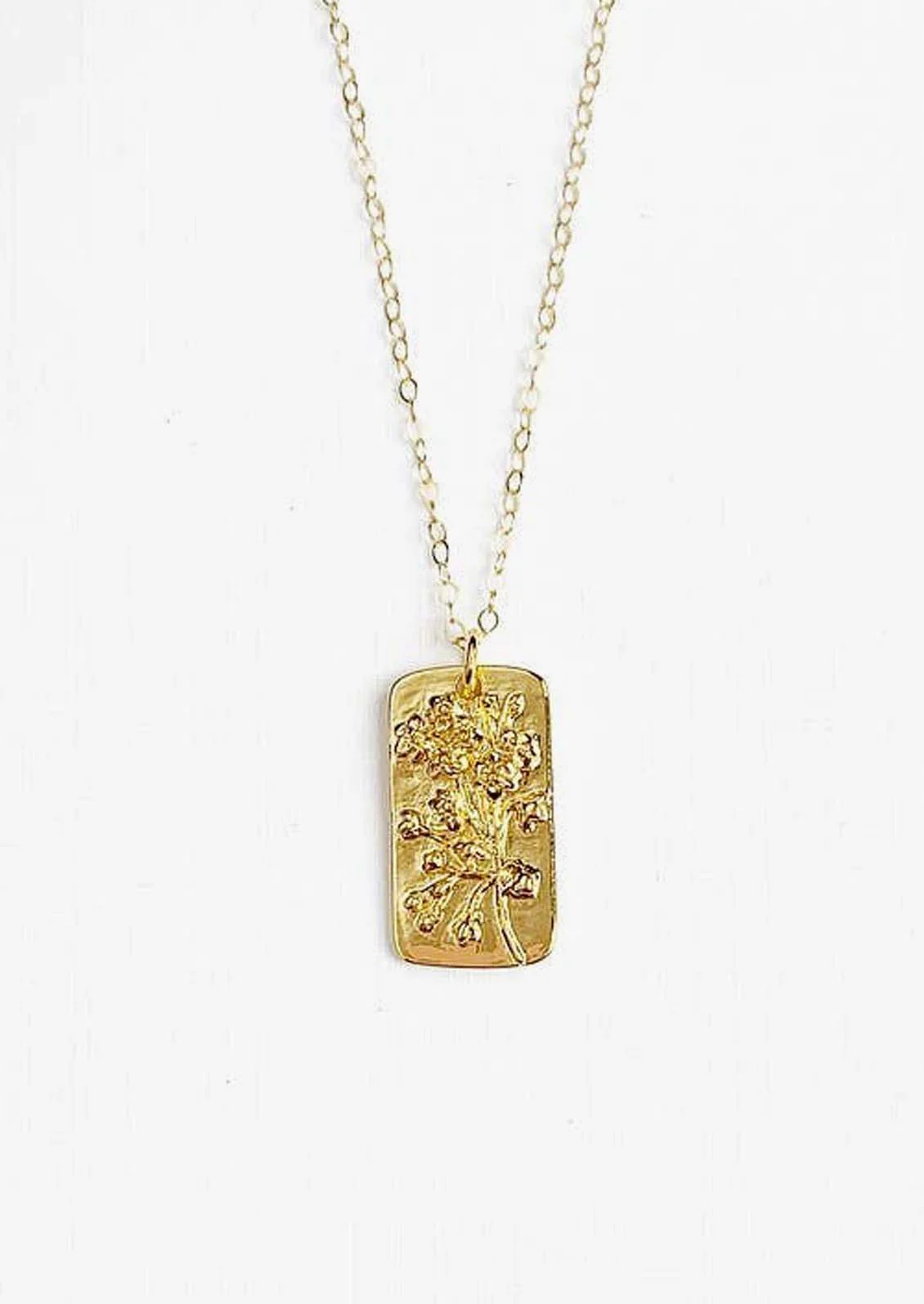 Floral Pendant Necklace - Image 2