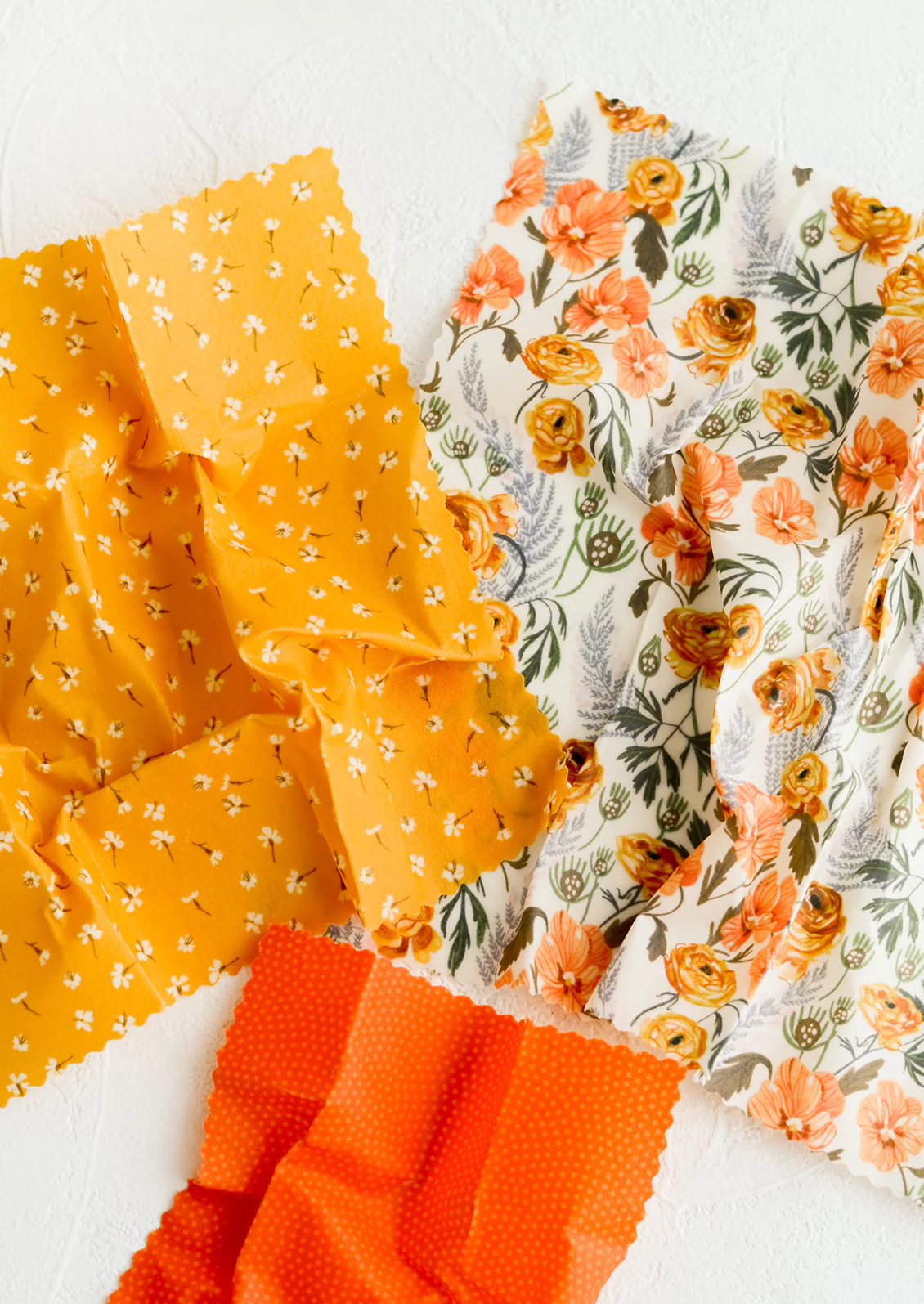 Floral Print Beeswax Wrap - Image 2