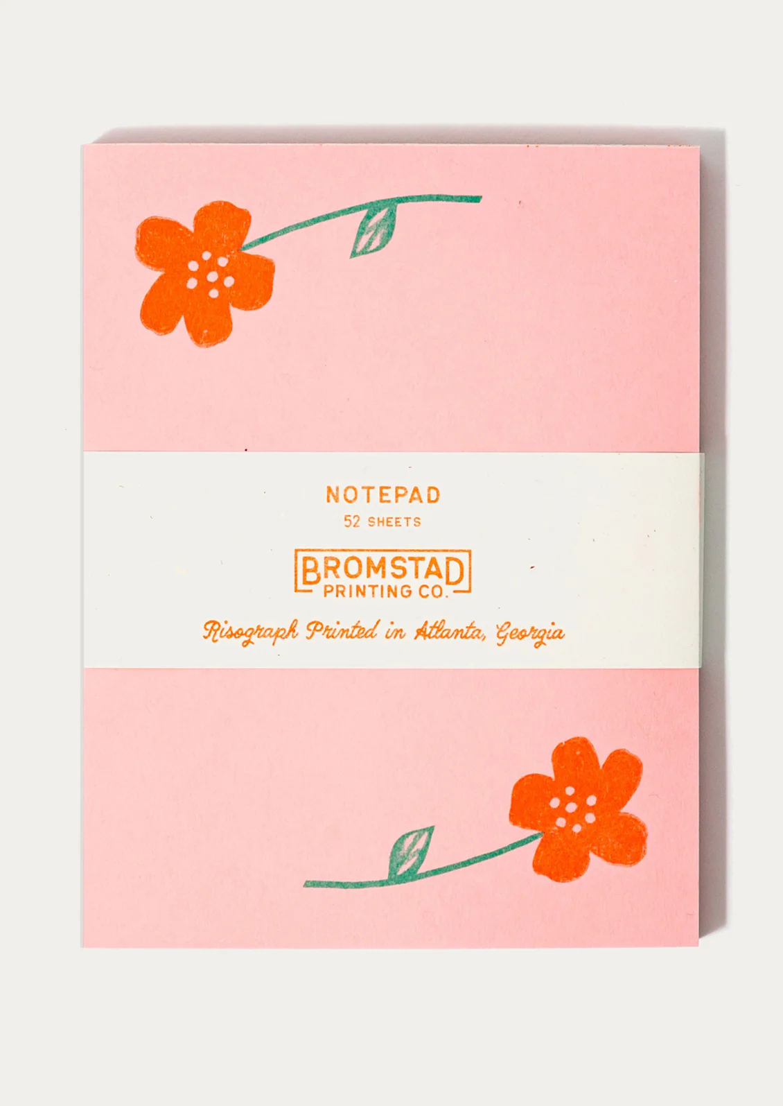 Floral Risograph Notepad