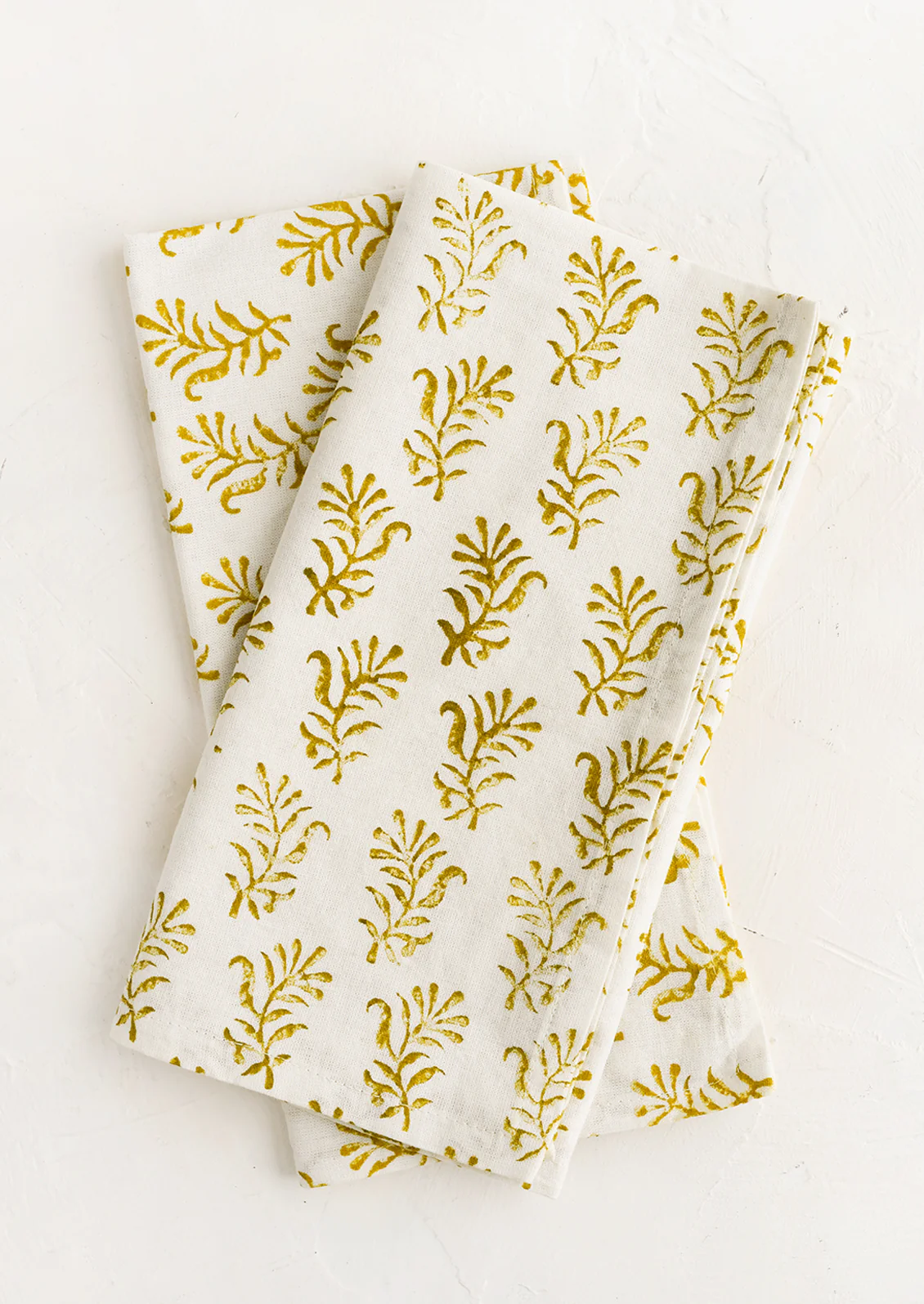 Floralis Block Print Napkin Set