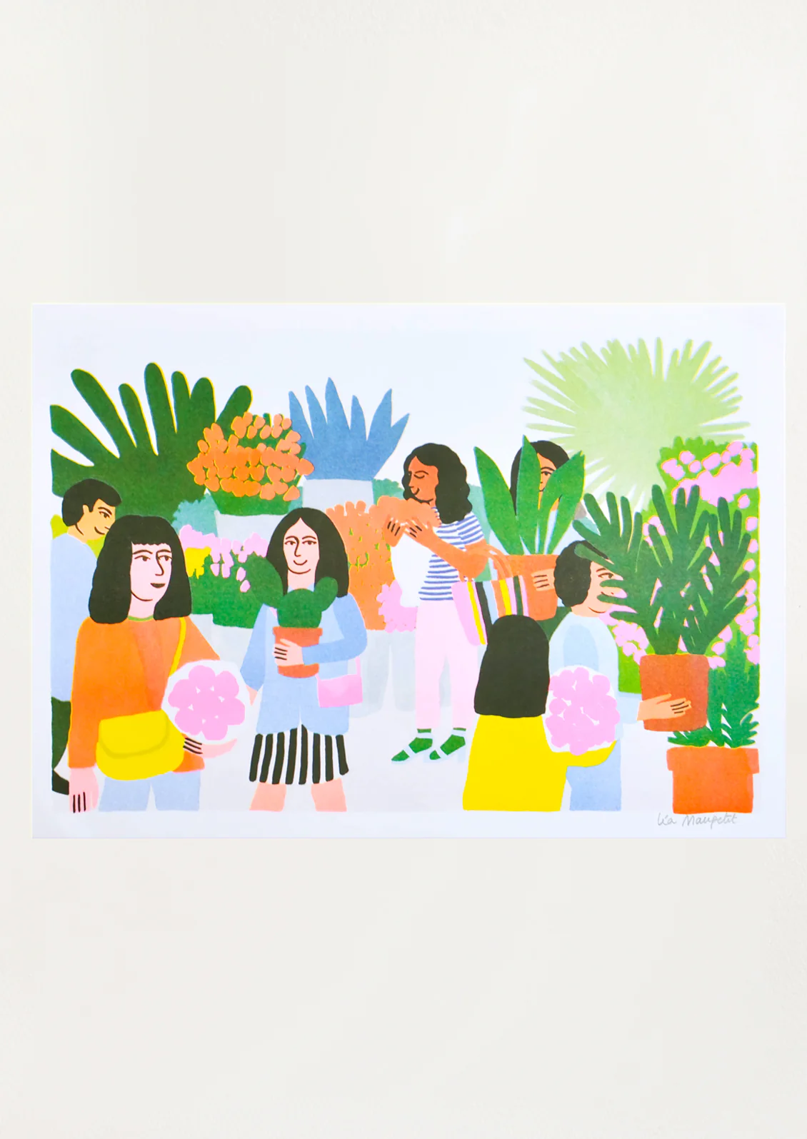 Flower Market Print