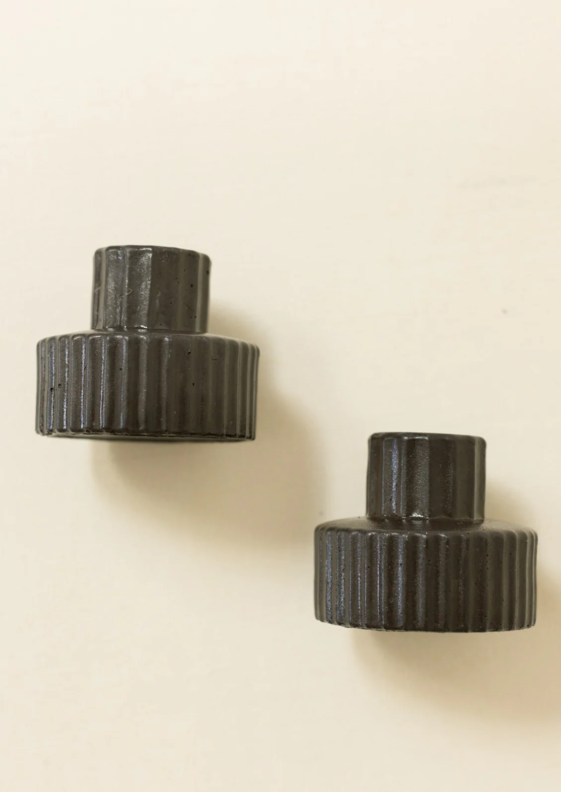 Fluted Concrete Taper Holder - Image 3