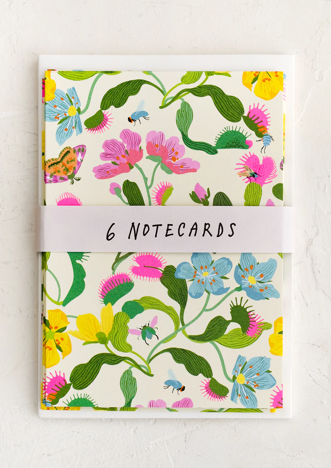 Fly Trap Floral Card Set - Image 2