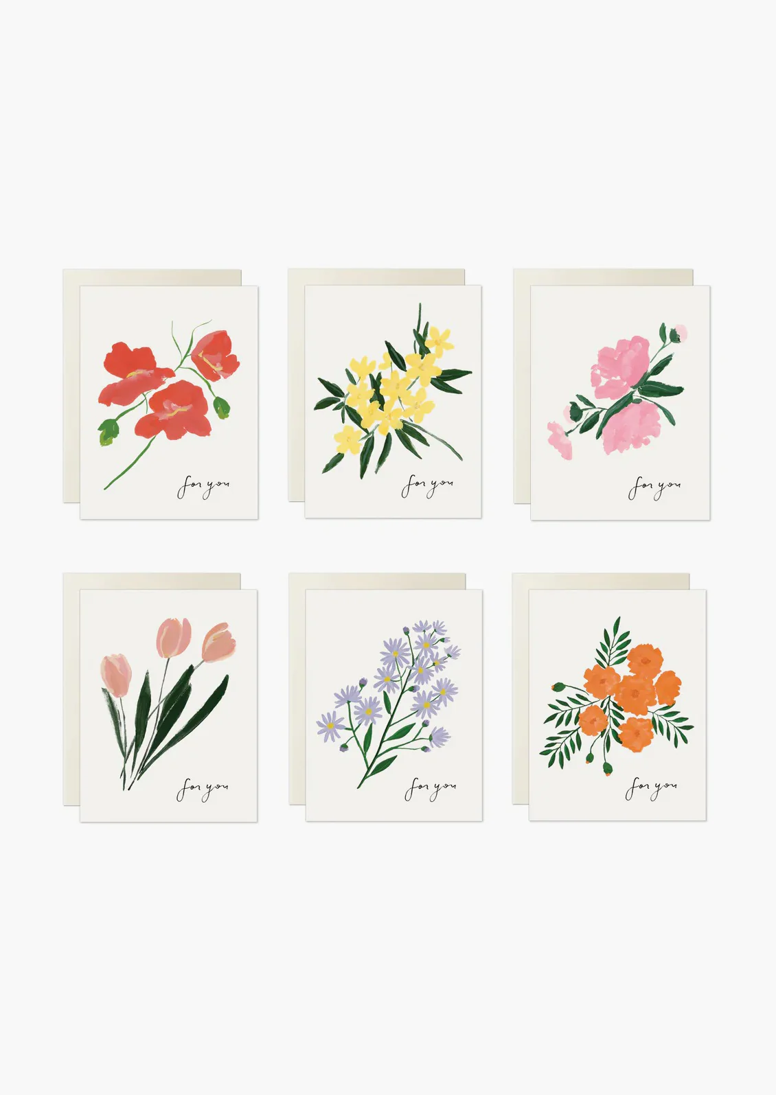 For You Florals Assorted Card Set - Image 2