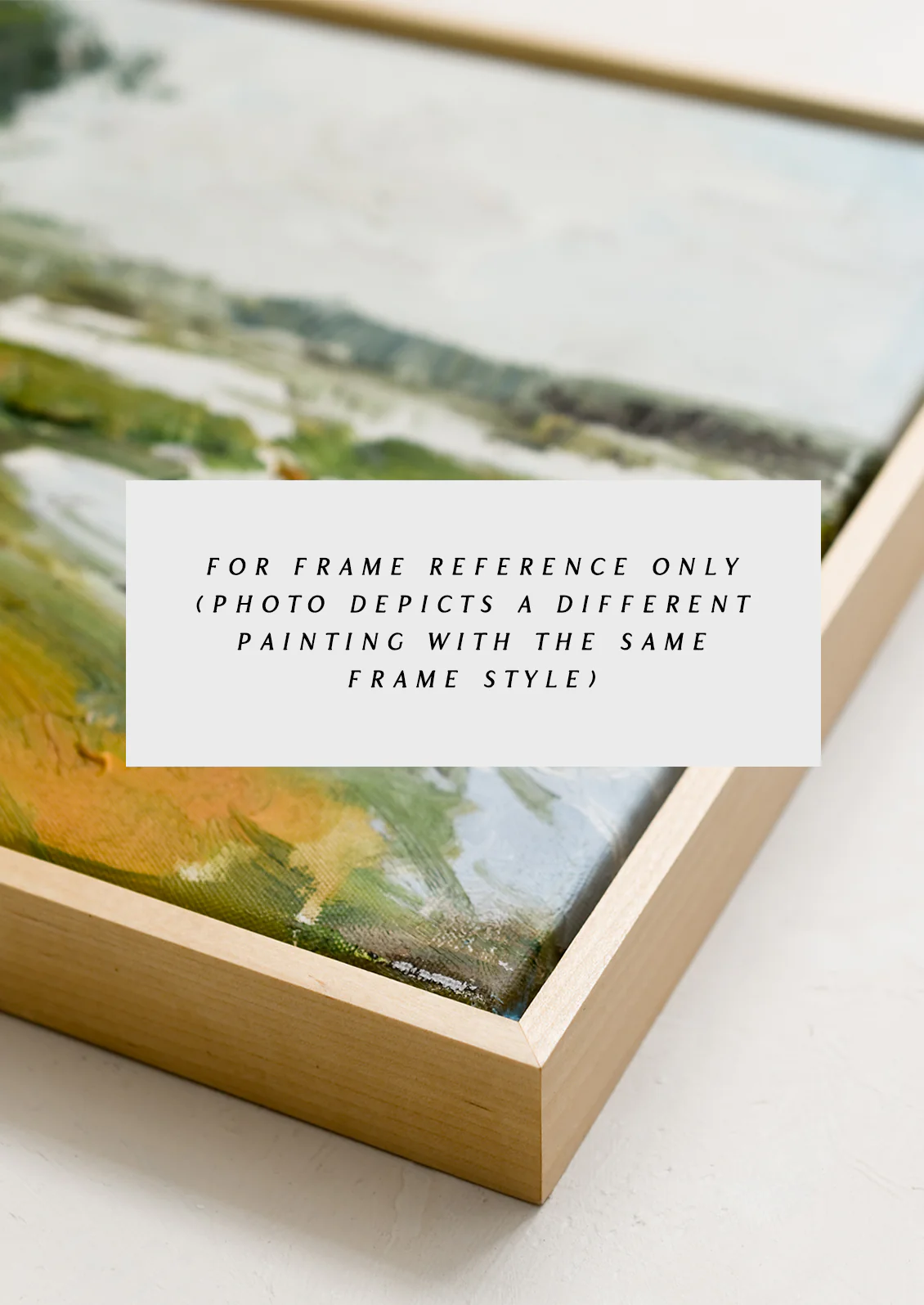 Framed Oil Landscape Painting, Countryside III - Image 4