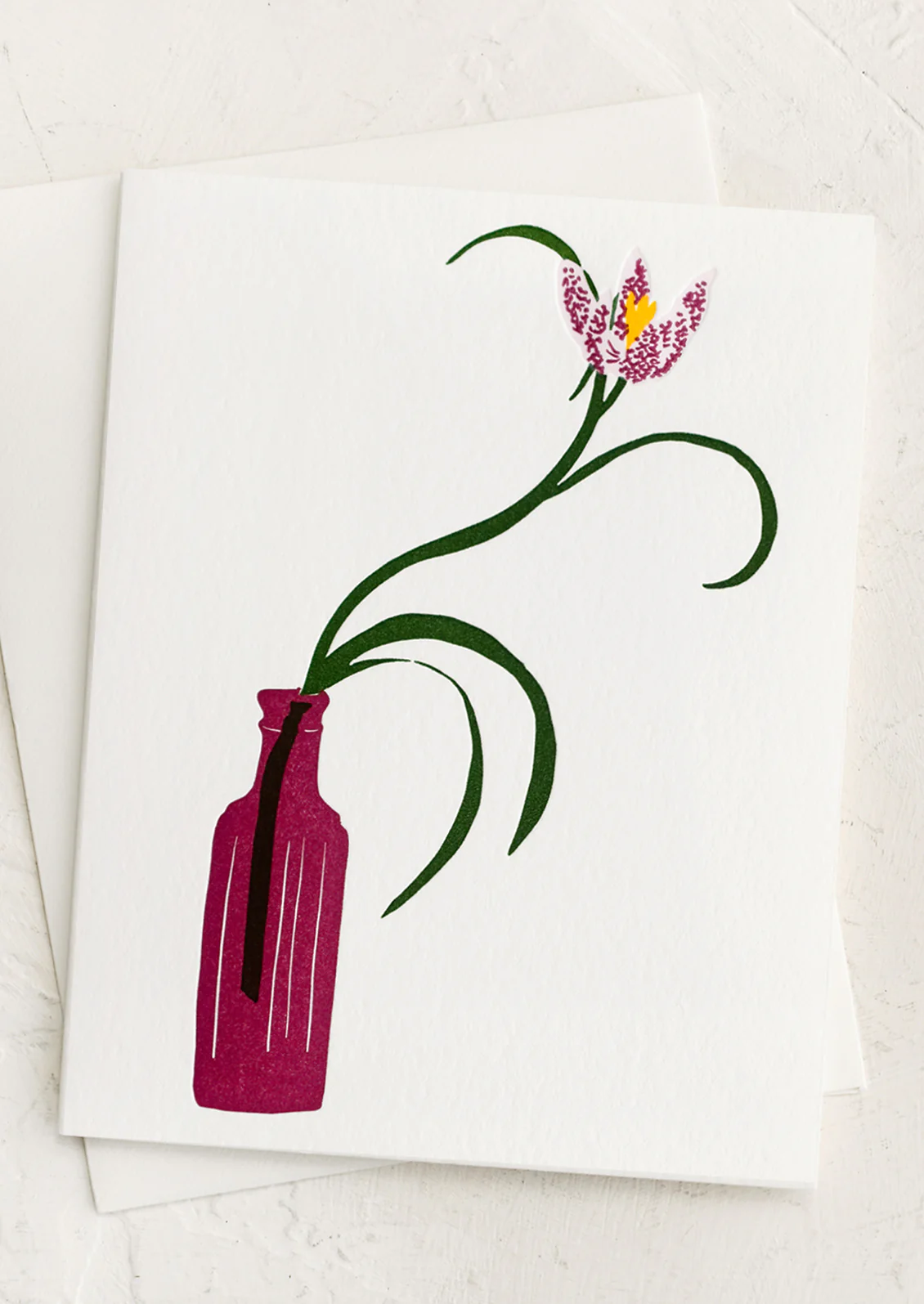 Fritillaria Blank Card