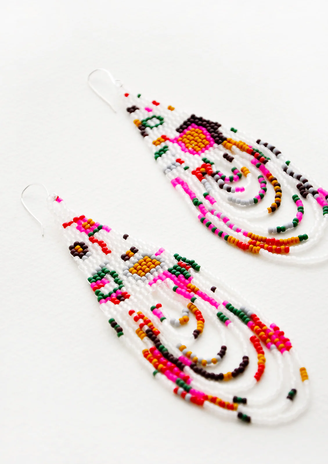 Galactic Groove Beaded Earrings
