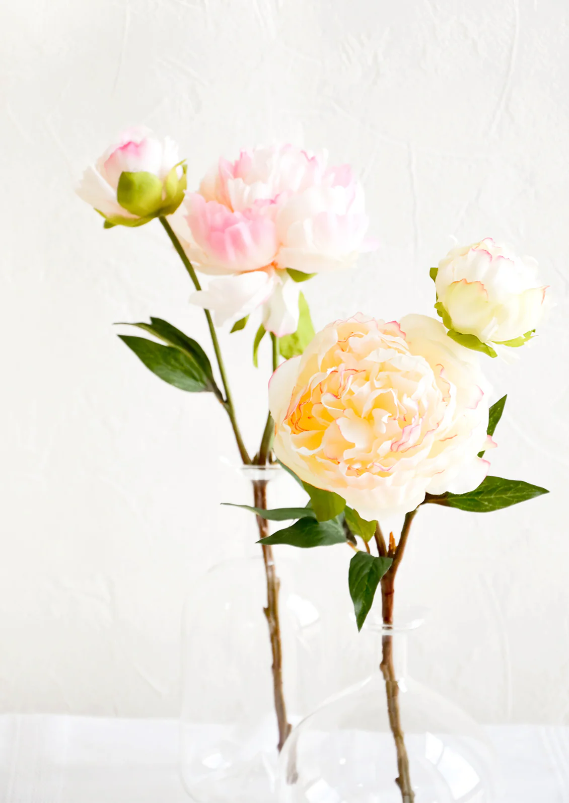 Faux Garden Peony Stem - Image 2