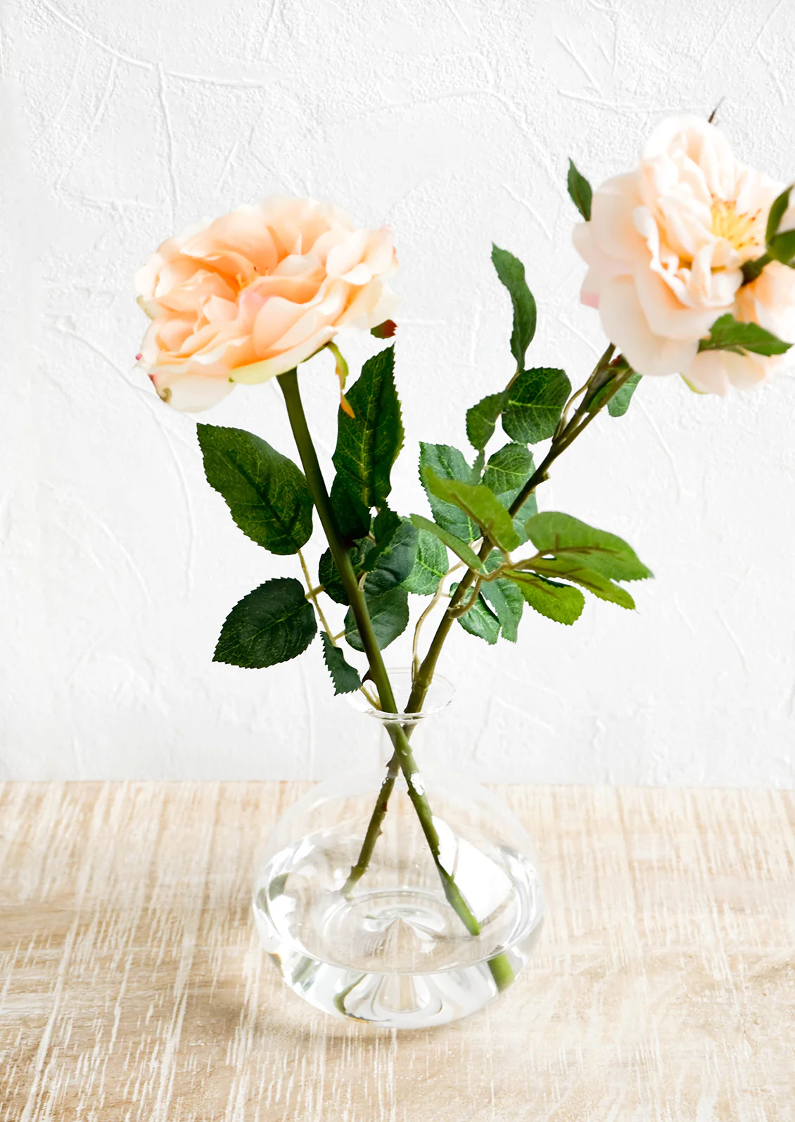 Faux Garden Rose Stem - Image 2
