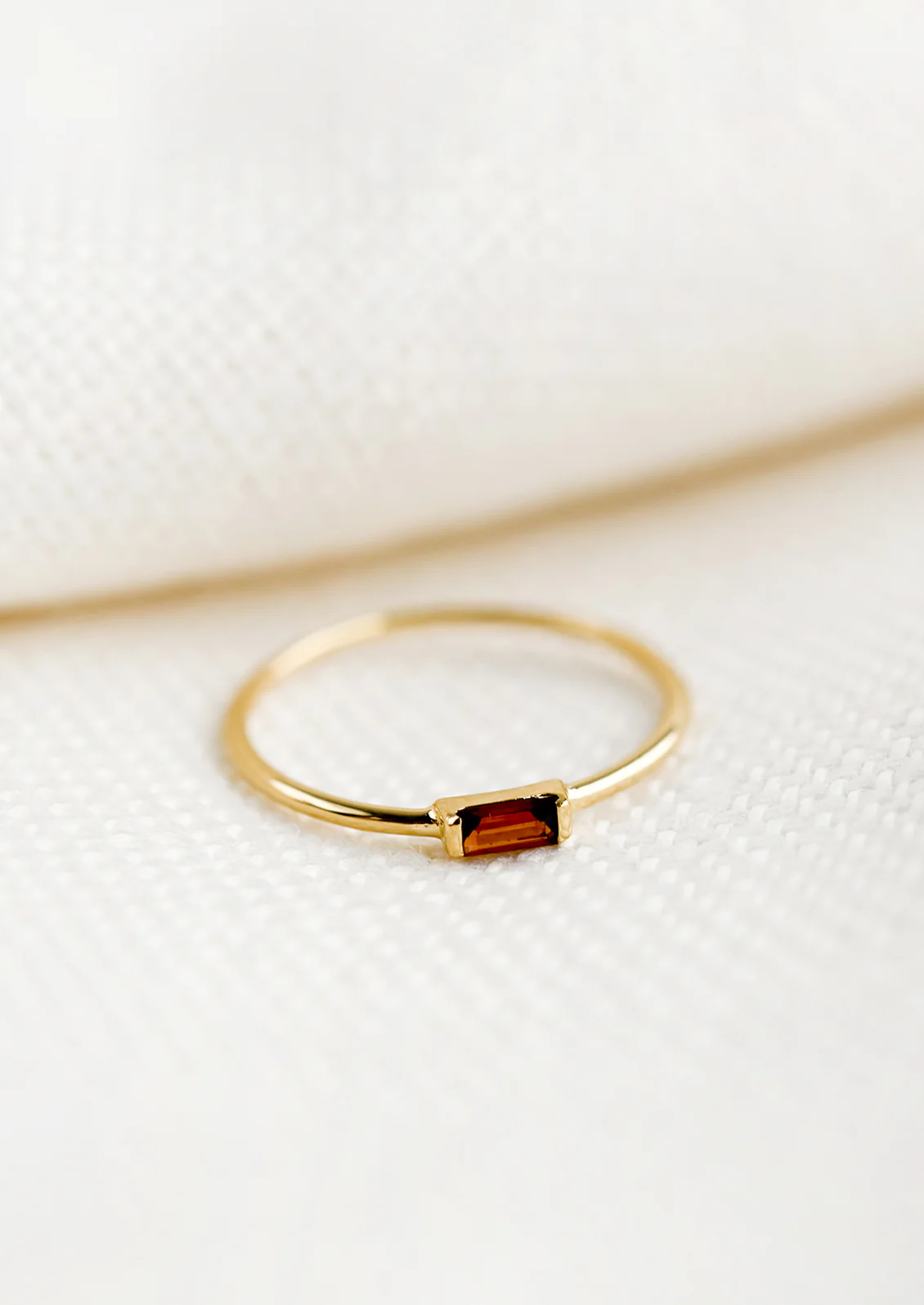 Gem Baguette Ring