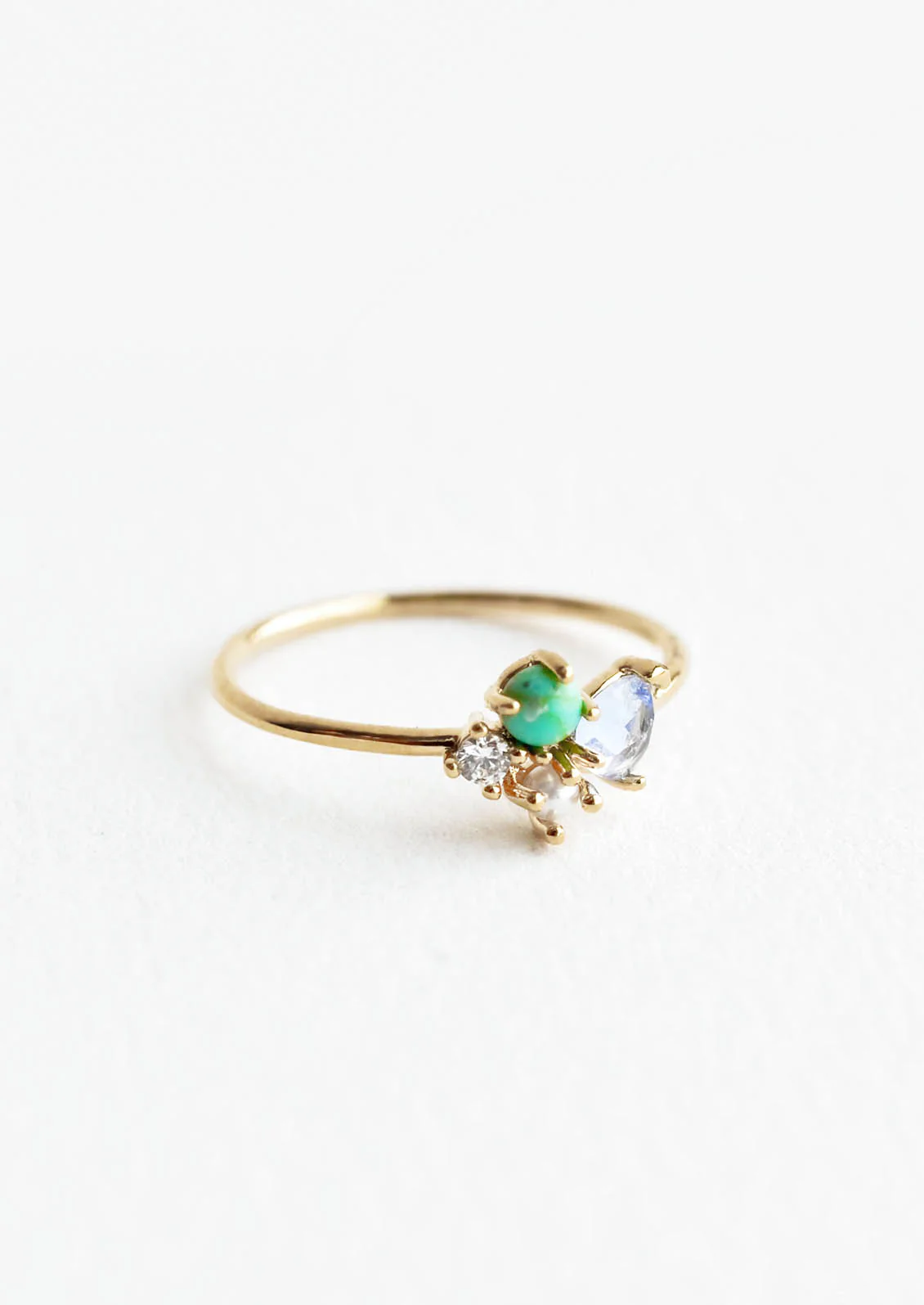 Gem Cluster Ring