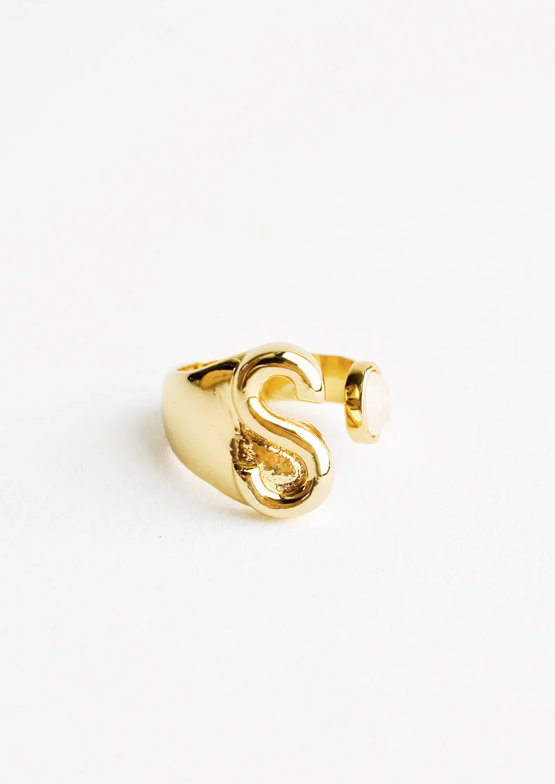 Gem Initial Ring - Image 10