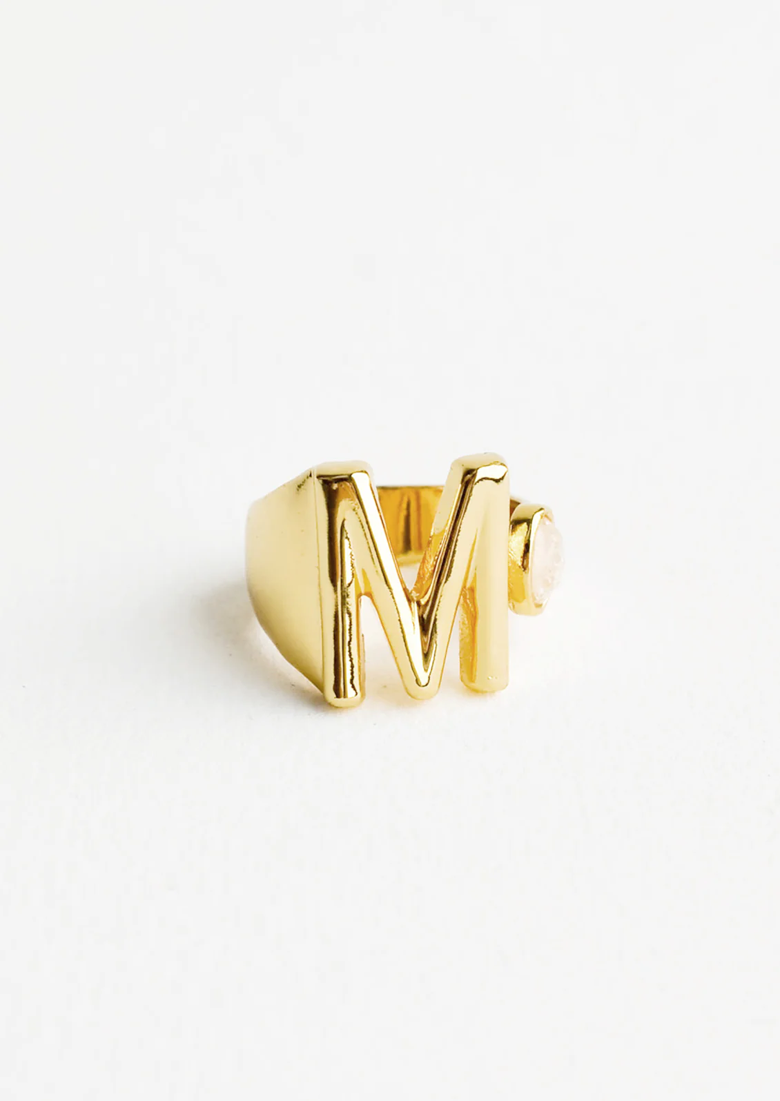 Gem Initial Ring - Image 3